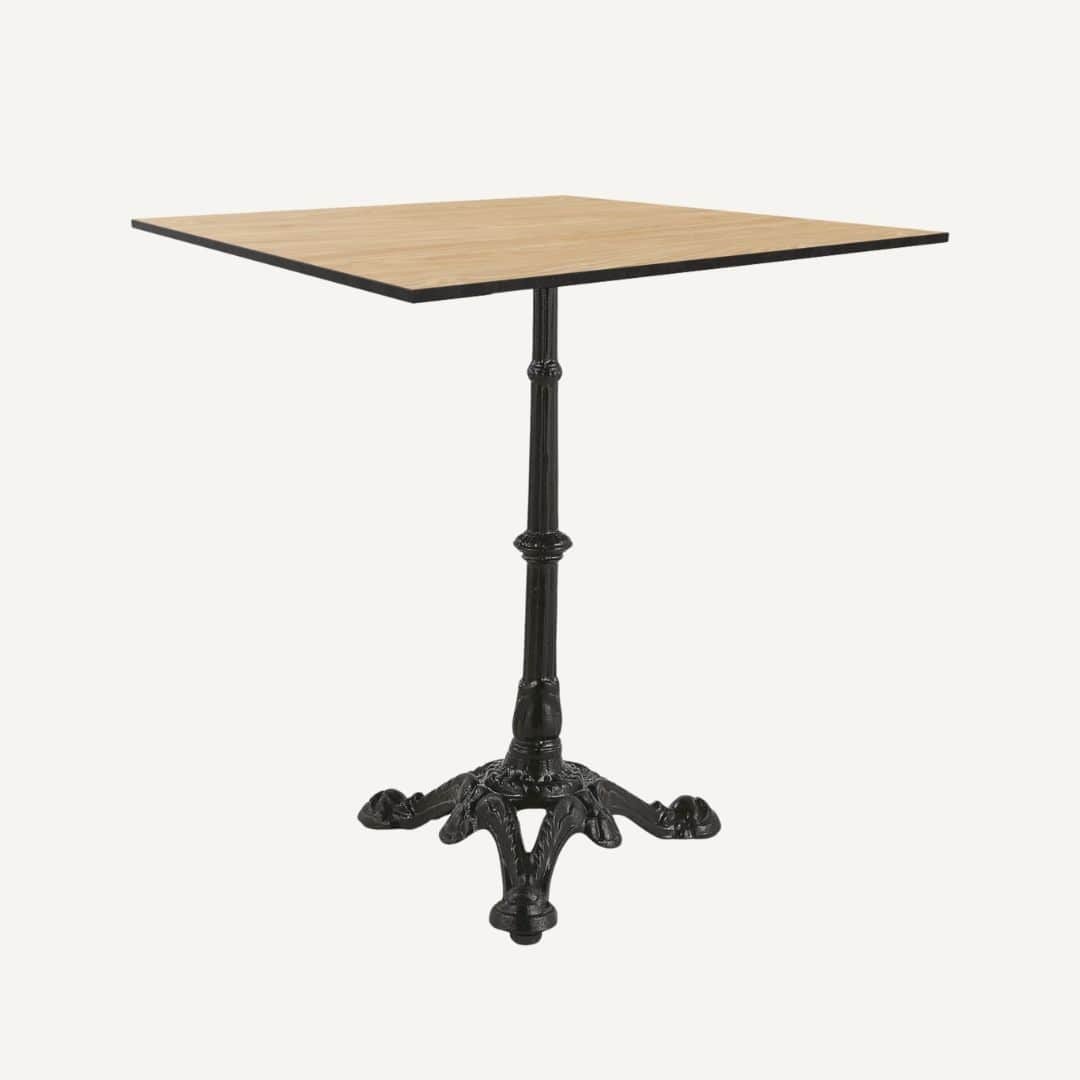 Parisian bistro-style cast iron table leg Irona
