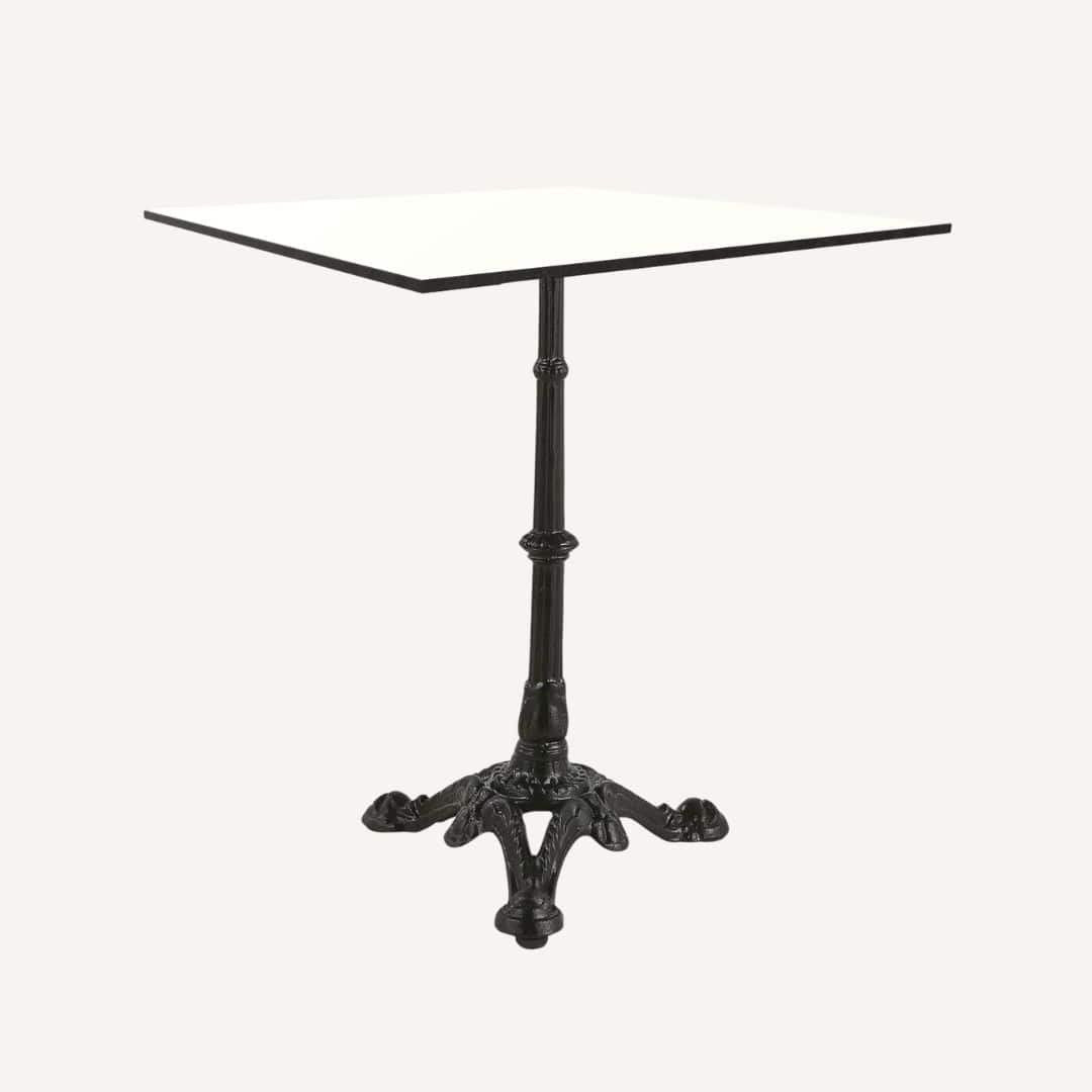 Parisian bistro-style cast iron table leg Irona
