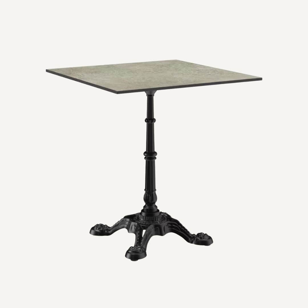 Parisian bistro-style cast iron table leg Irona