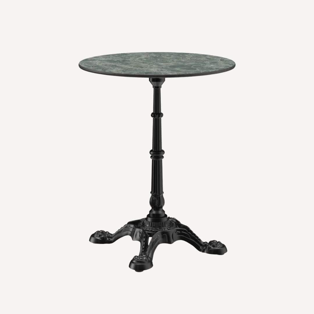 Parisian bistro-style cast iron table leg Irona