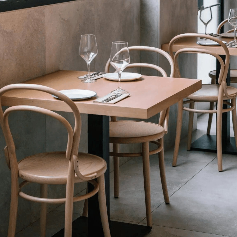 Bistro-style wooden chairLa cantina