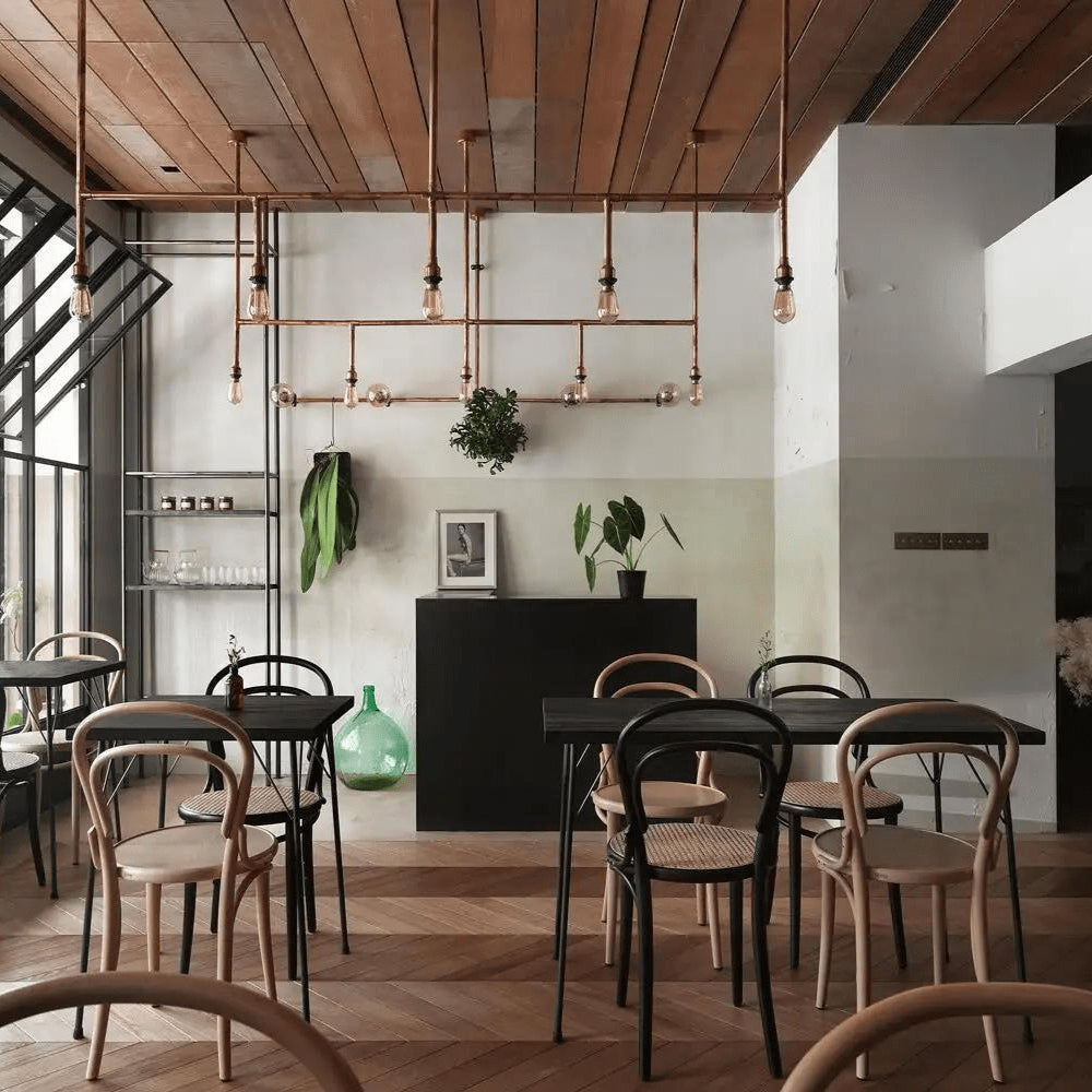 Bistro-style wooden chairLa cantina