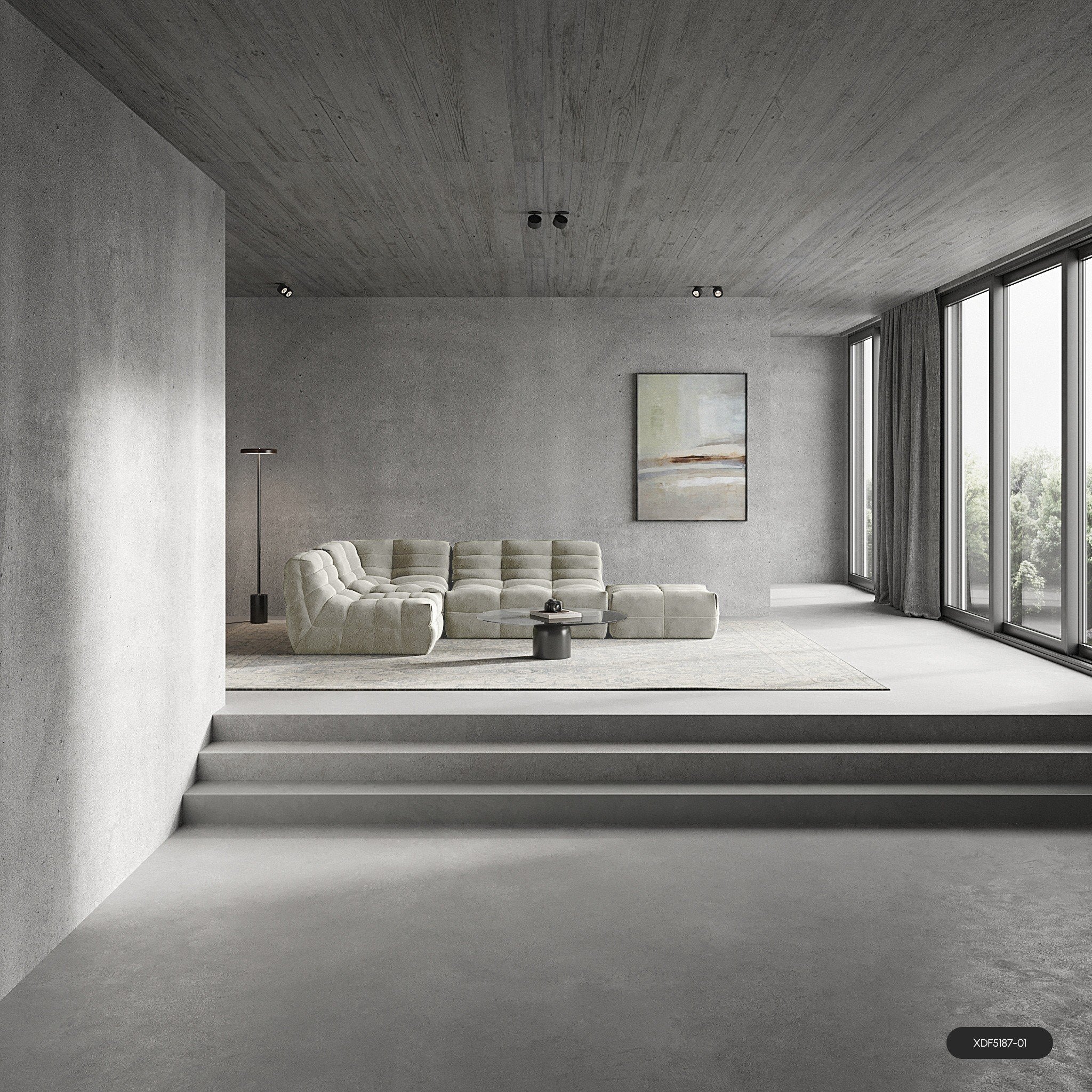 Nuvolo modular corner sofa