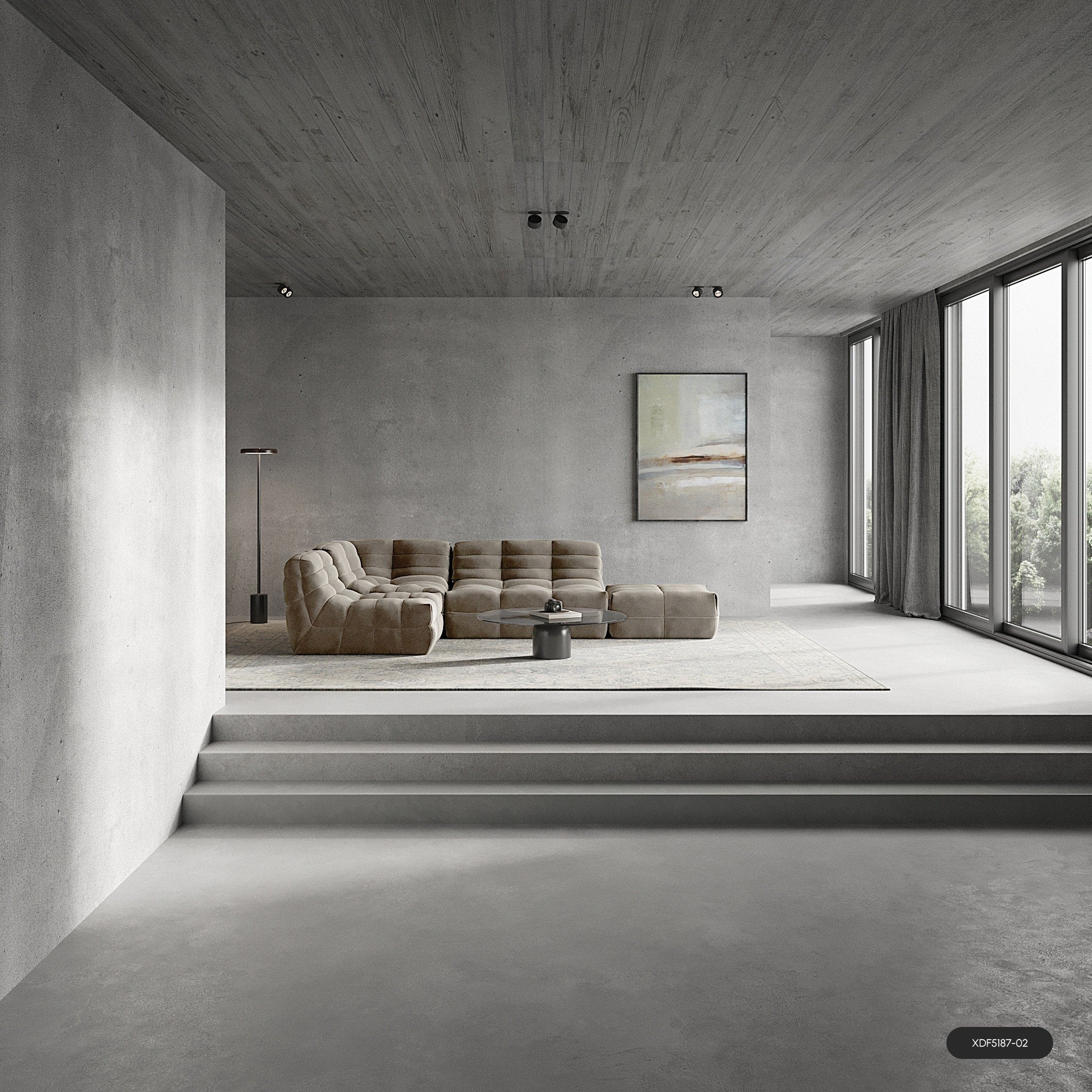 Nuvolo modular corner sofa