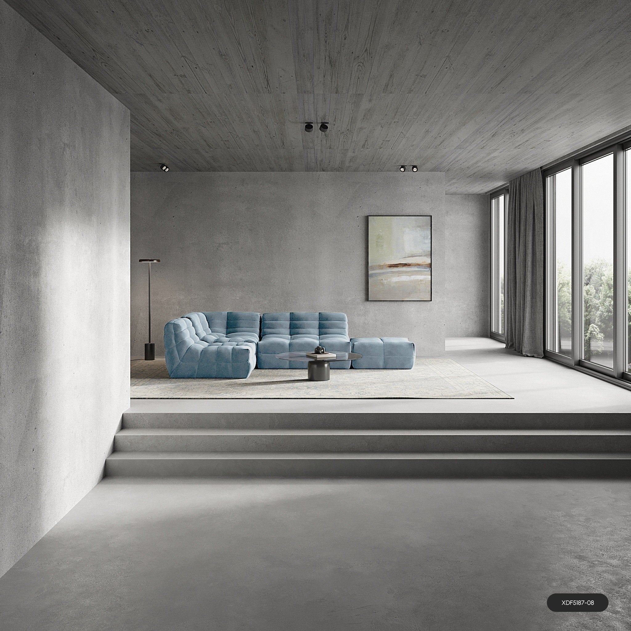 Nuvolo modular corner sofa