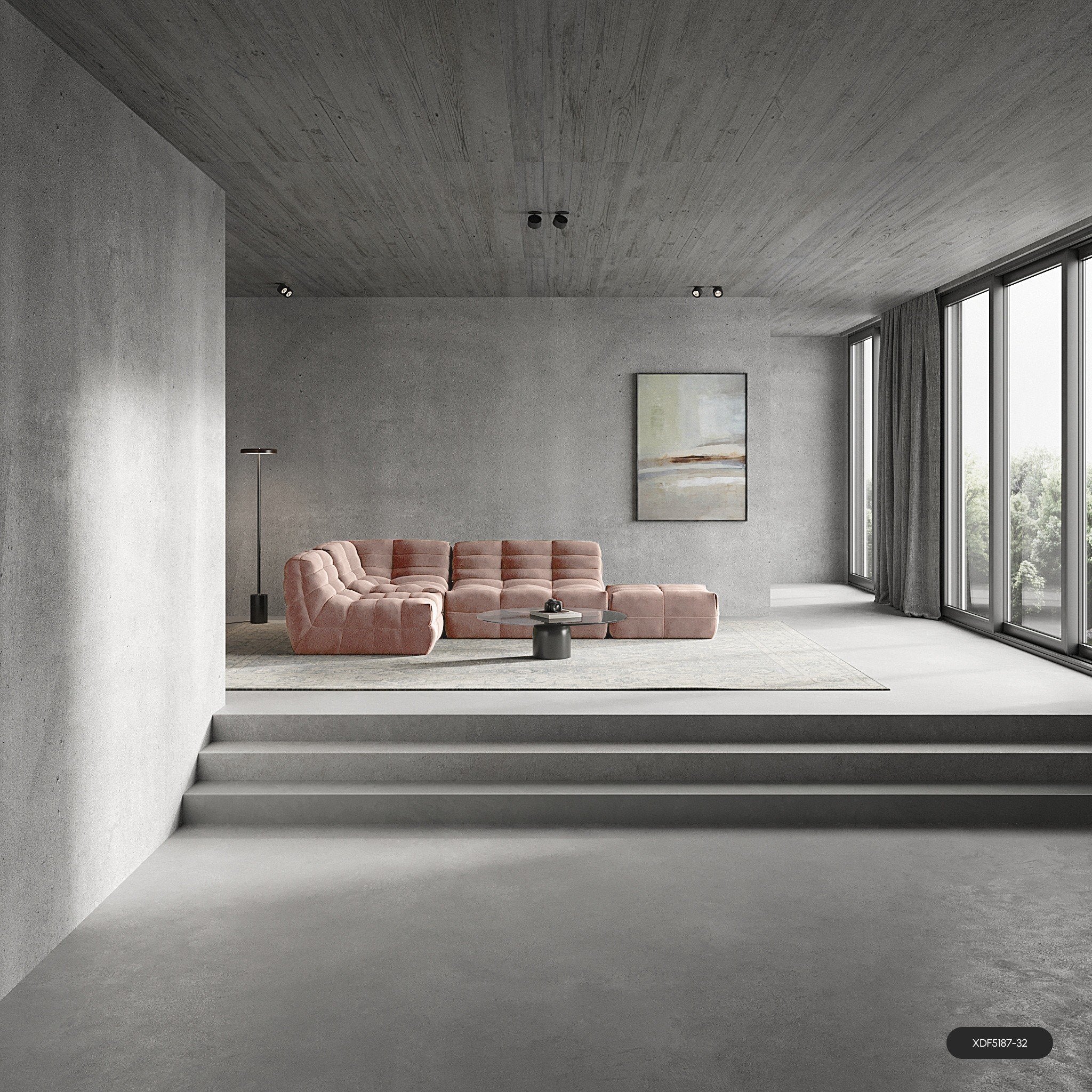 Nuvolo modular corner sofa