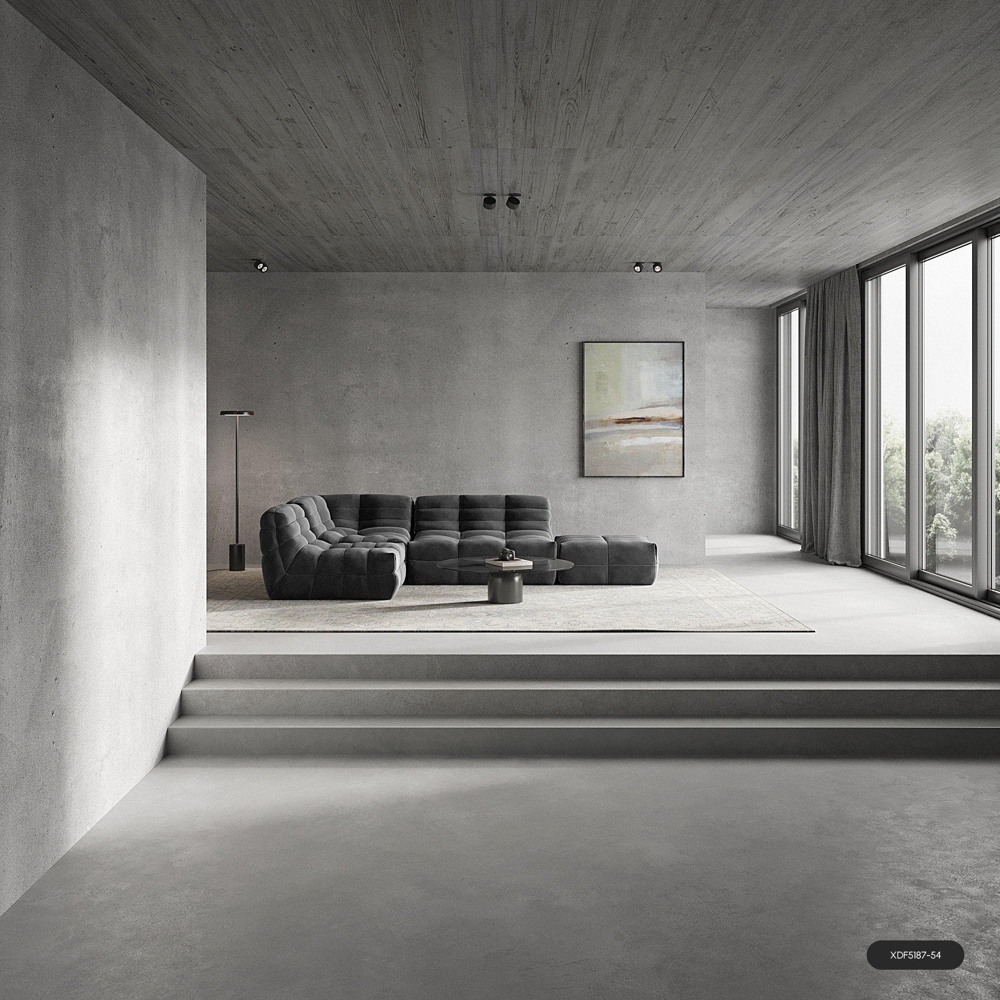 Nuvolo modular corner sofa