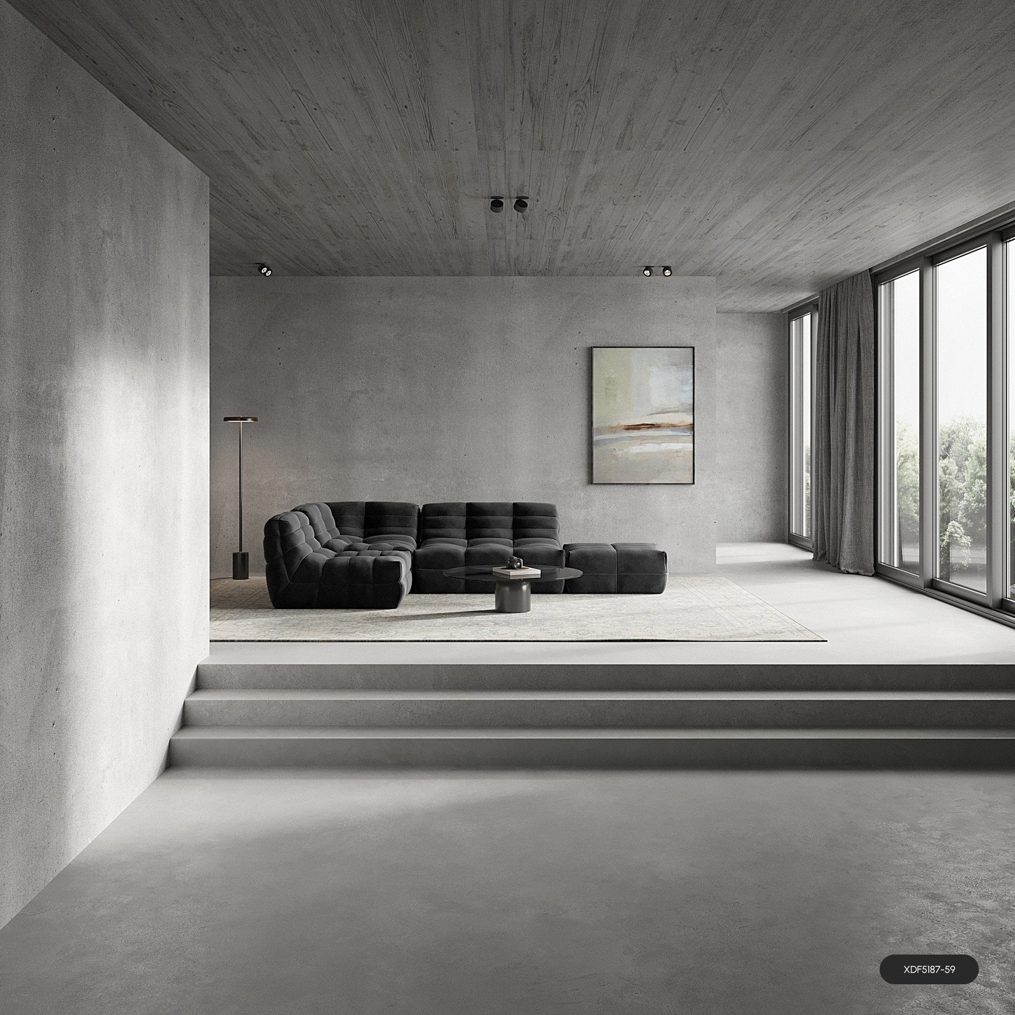 Nuvolo modular corner sofa