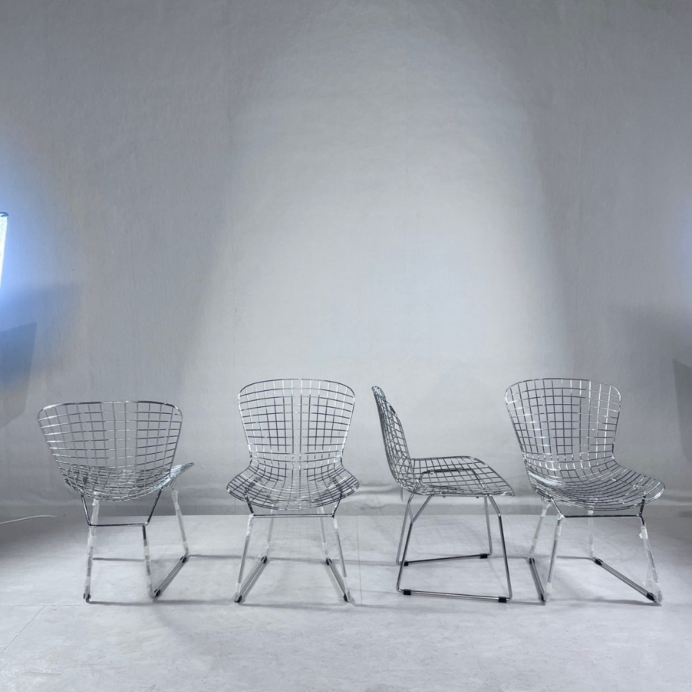 Lot de 4 chaises Betties avec Coussins Blanc 