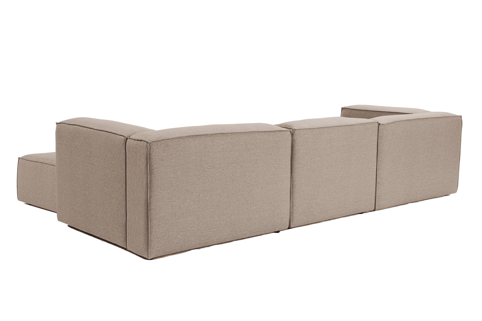 Fora – Brown L Shape Corner Sofa | Designer Sectional for Living Room