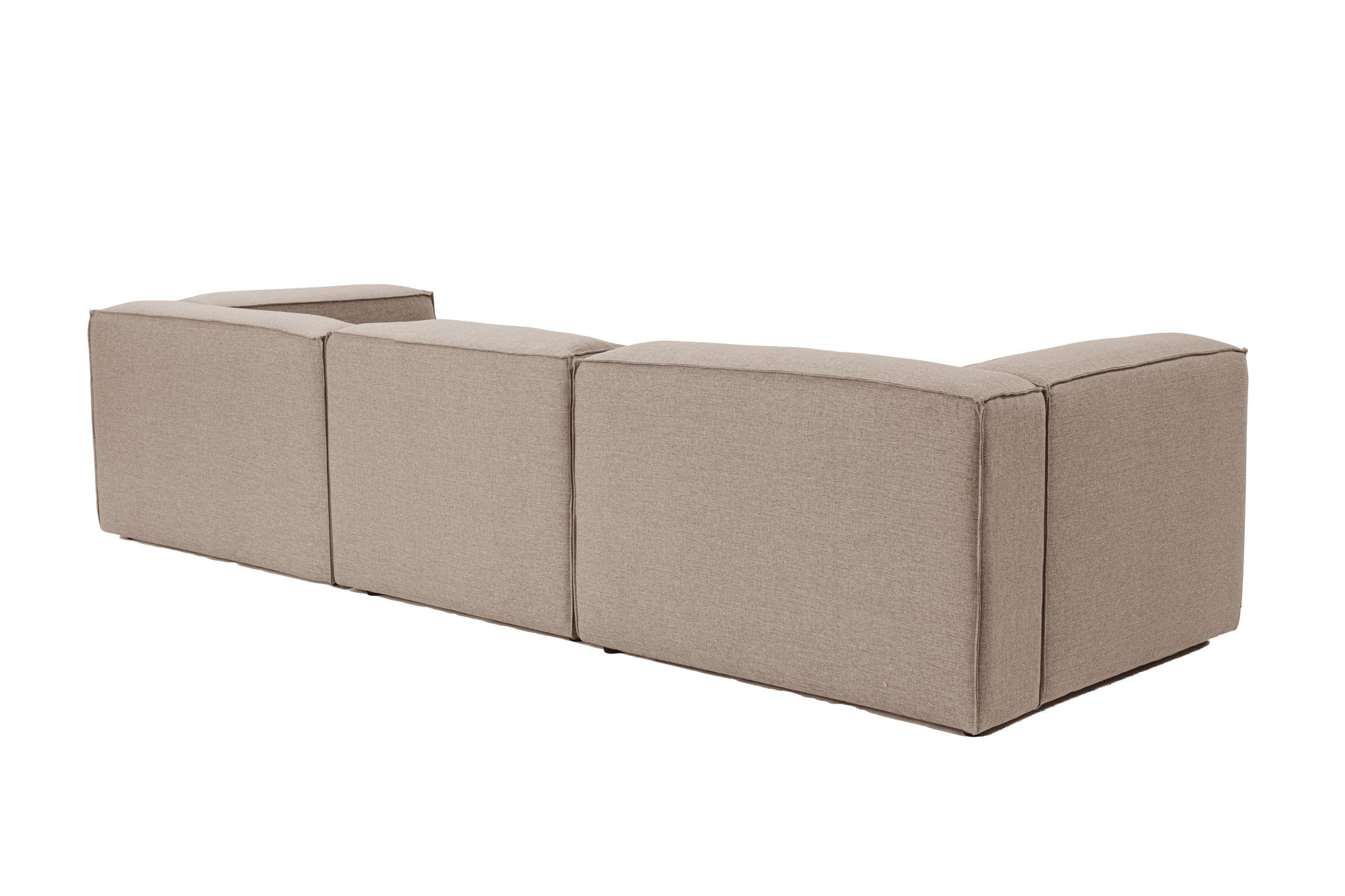 Fora – Brown L Shape Corner Sofa | Designer Sectional for Living Room