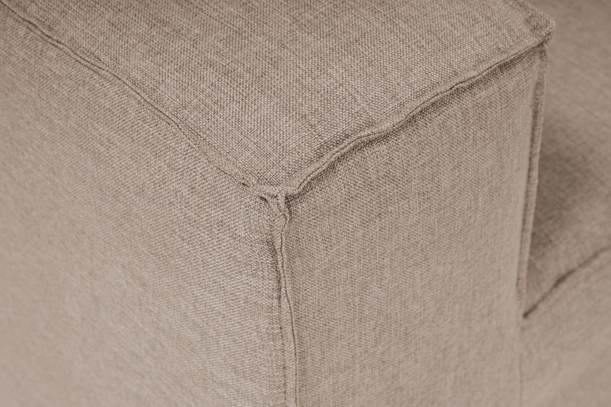 Fora – Brown L Shape Corner Sofa | Designer Sectional for Living Room