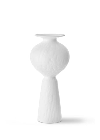 White Ceramic Vase – Neutral Interior Decor