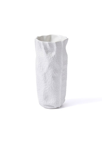 White Ceramic Vase – Minimal Home Accent