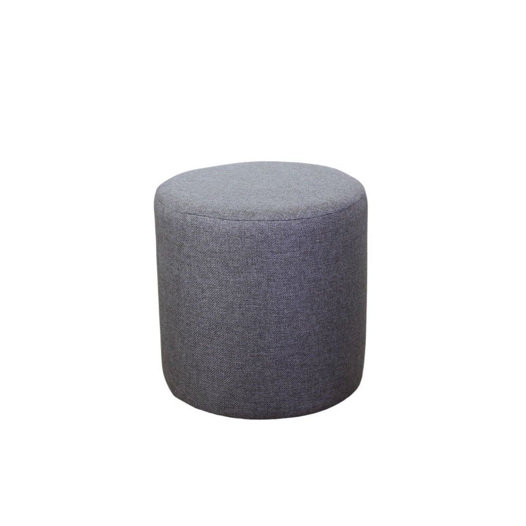 Silindir Puf -  | Brown Pouffe – Modern Upholstered Ottoman