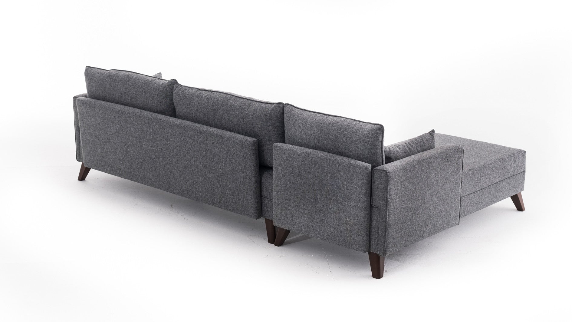 Bella – Grey L Shape Corner Sofa | Designer Sectional for Living Room