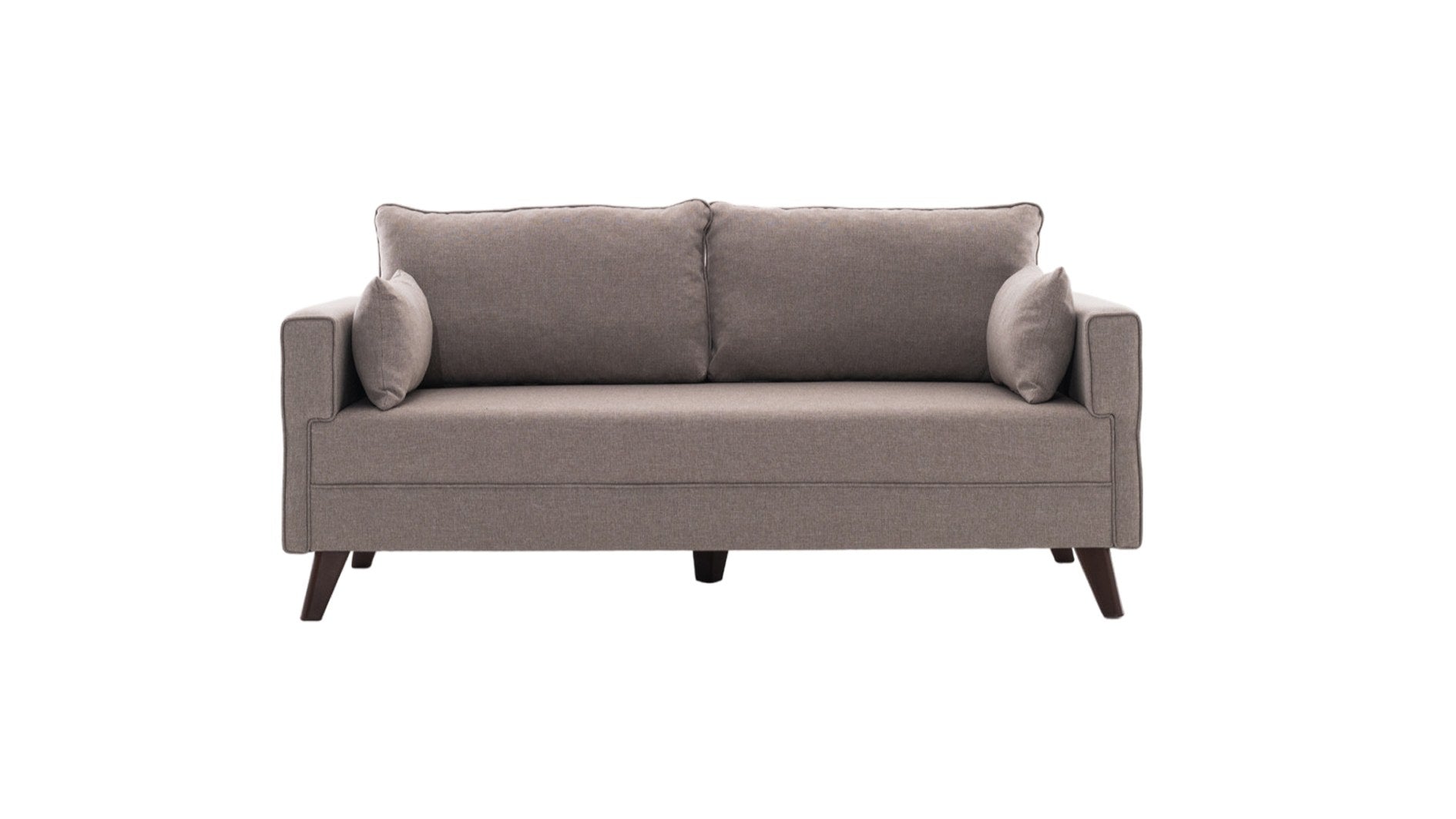 Bella – Cream 2 Seater Sofa | Compact Modern Couch for Two