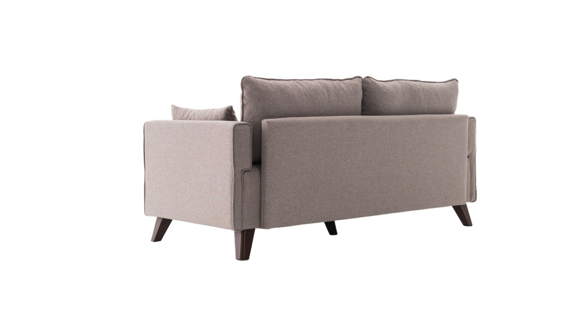 Bella – Cream 2 Seater Sofa | Compact Modern Couch for Two
