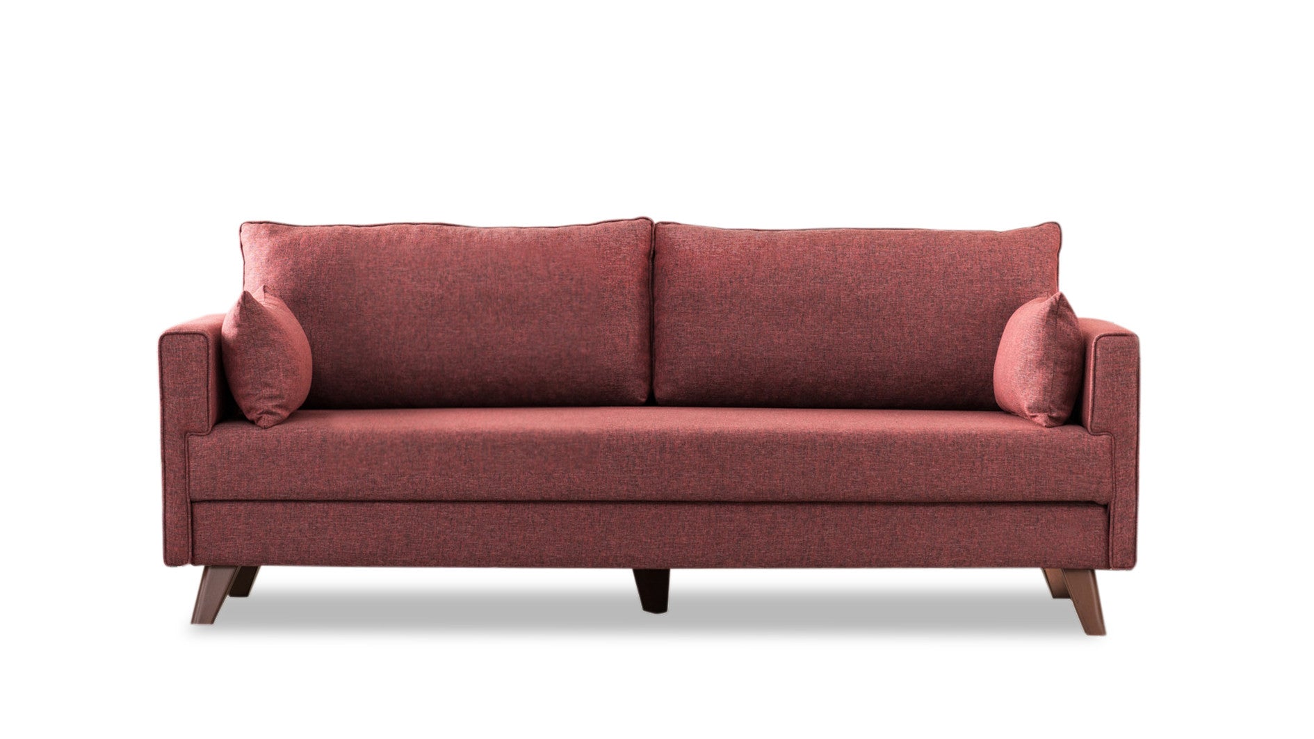 Bella – Claret Red 3 Seater Sofa | Comfortable sofa
