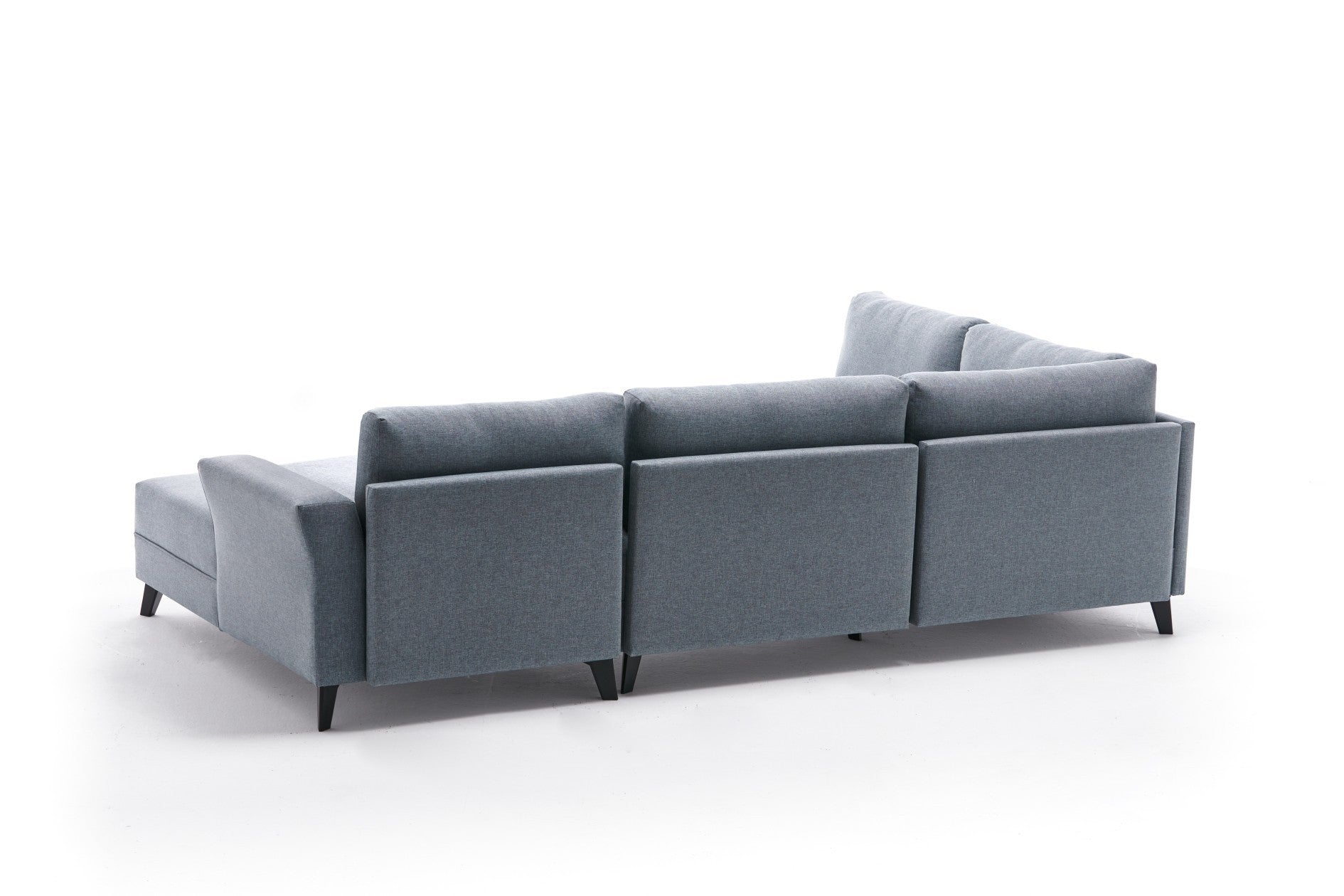 Eris – Blue L Shaped Corner Sofa Bed | Modular Sectional