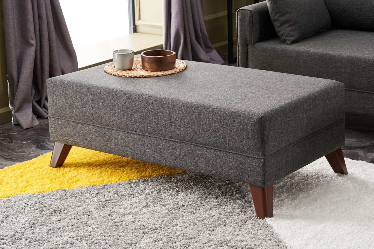 Bella – Anthracite L Shaped Corner Sofa Bed | Modular Sectional