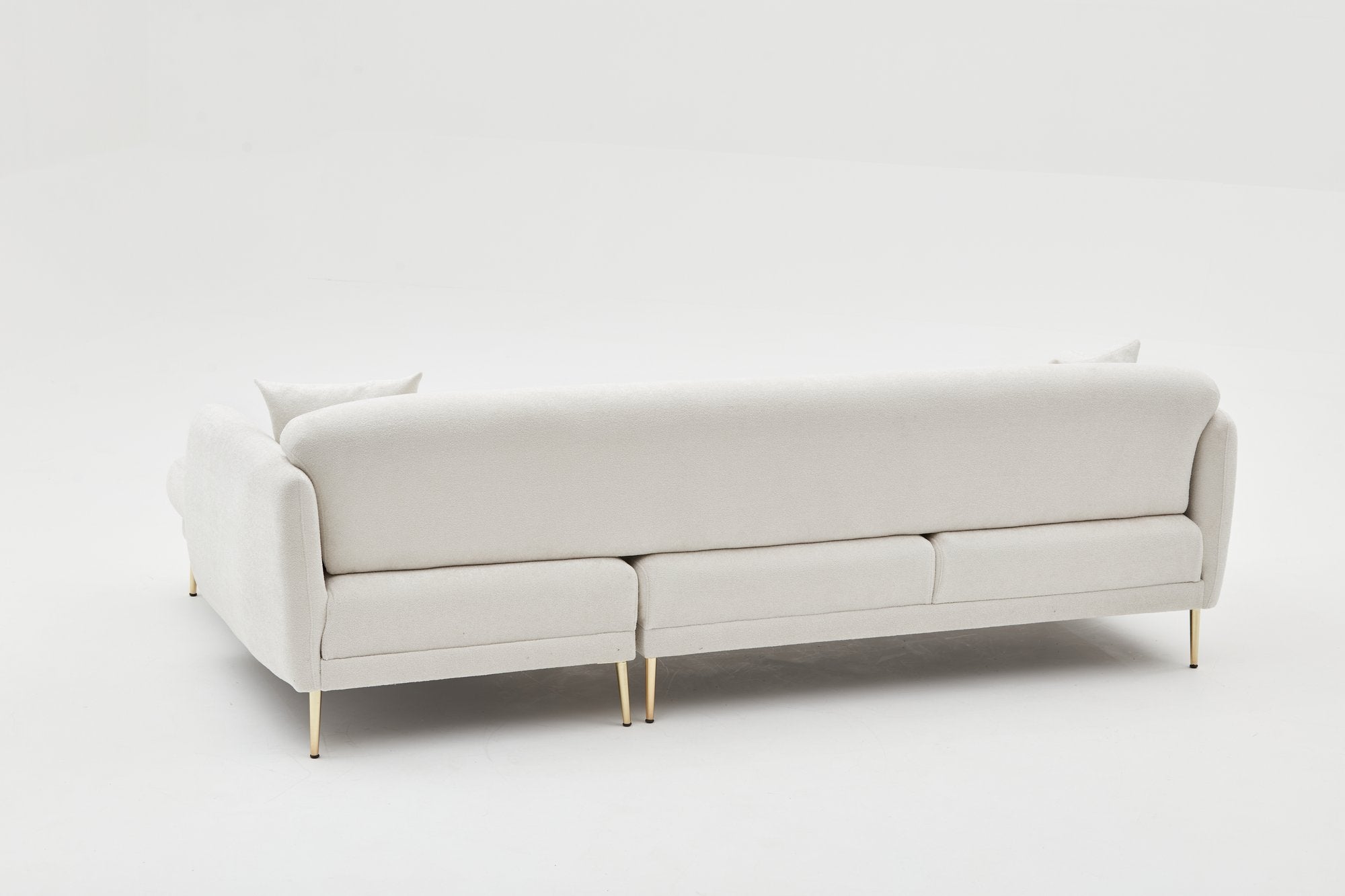 Simena – Cream
Gold L Shaped Corner Sofa Bed | Modular Sectional