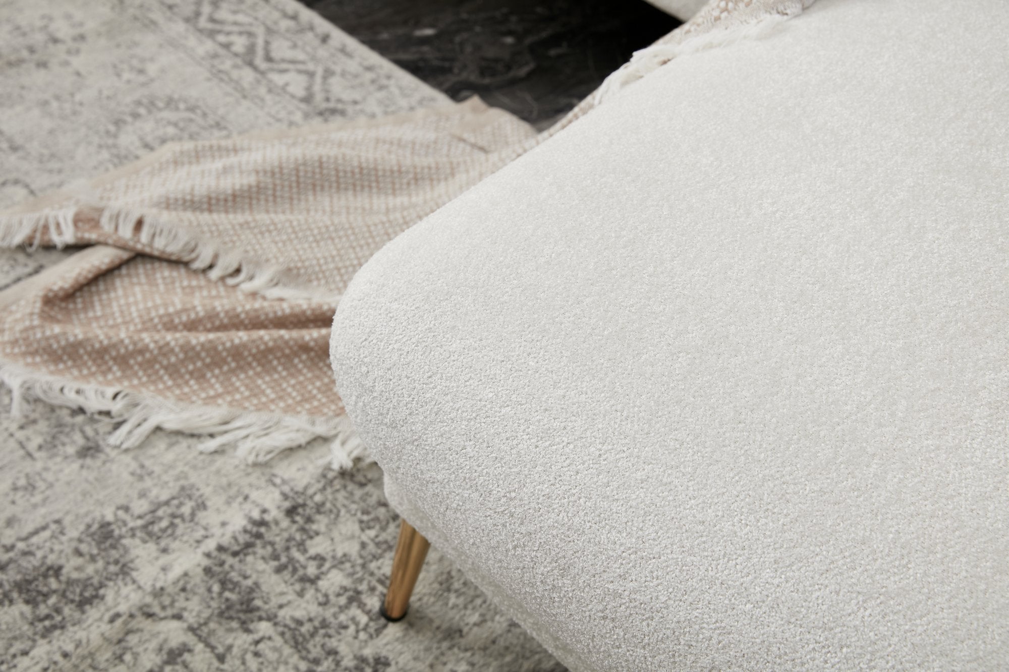 Simena – Cream
Gold L Shaped Corner Sofa Bed | Modular Sectional