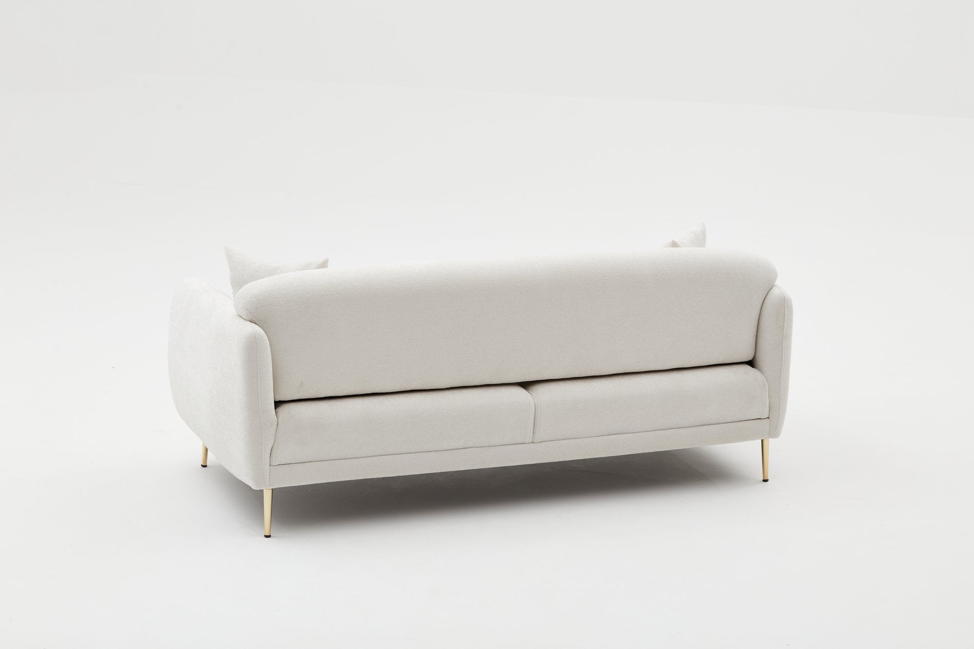 Simena - Cream 3-Seater Sofa Bed | Large Pull-Out Couch for Guests
gold