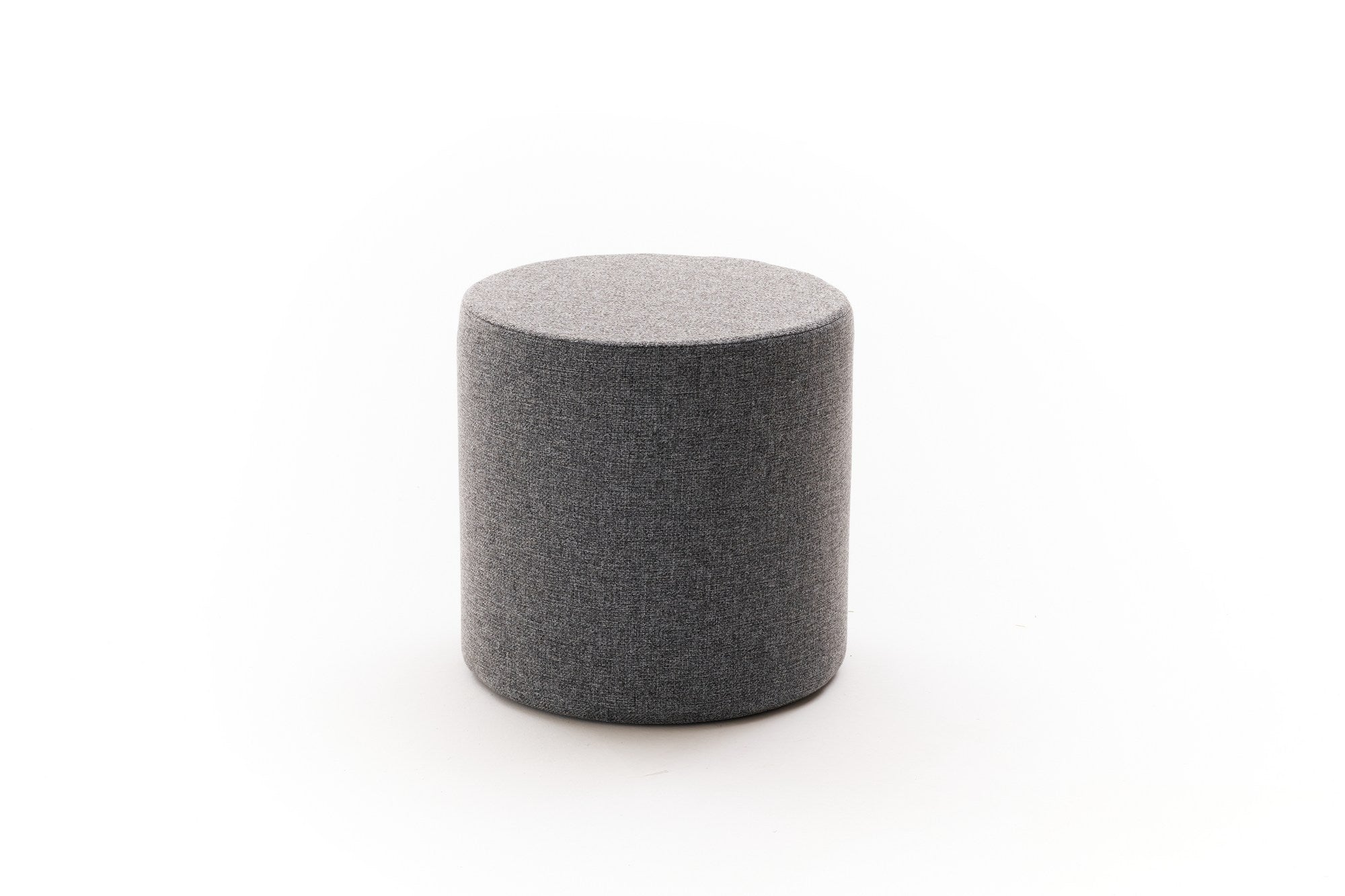 Bitez - Anthracite Pouffe – Modern Upholstered Ottoman