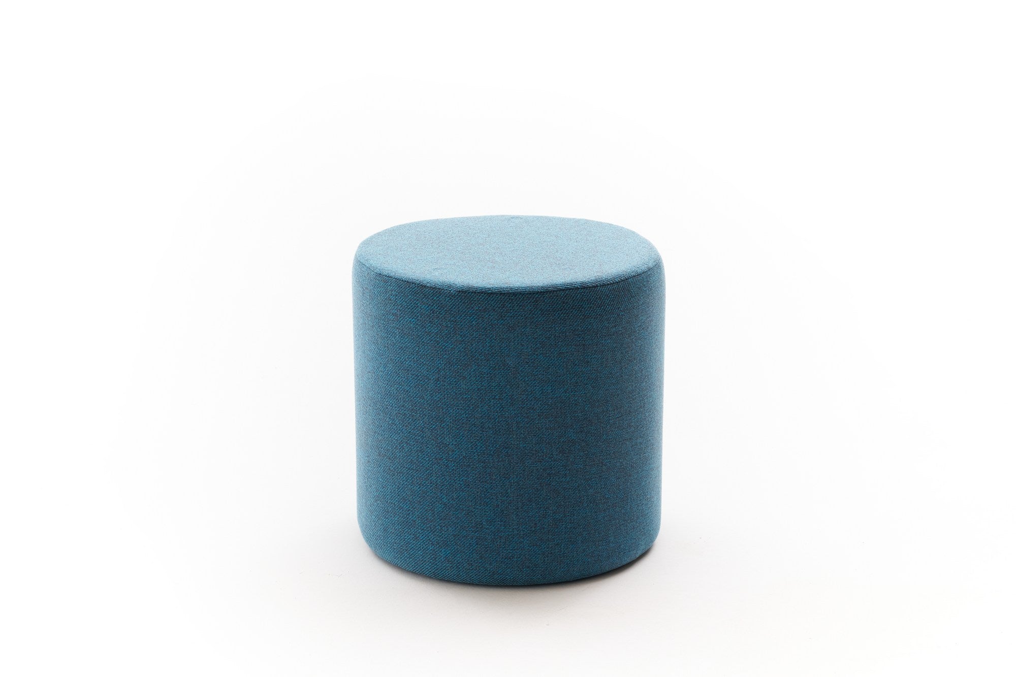 Bitez - Blue Pouffe – Modern Upholstered Ottoman