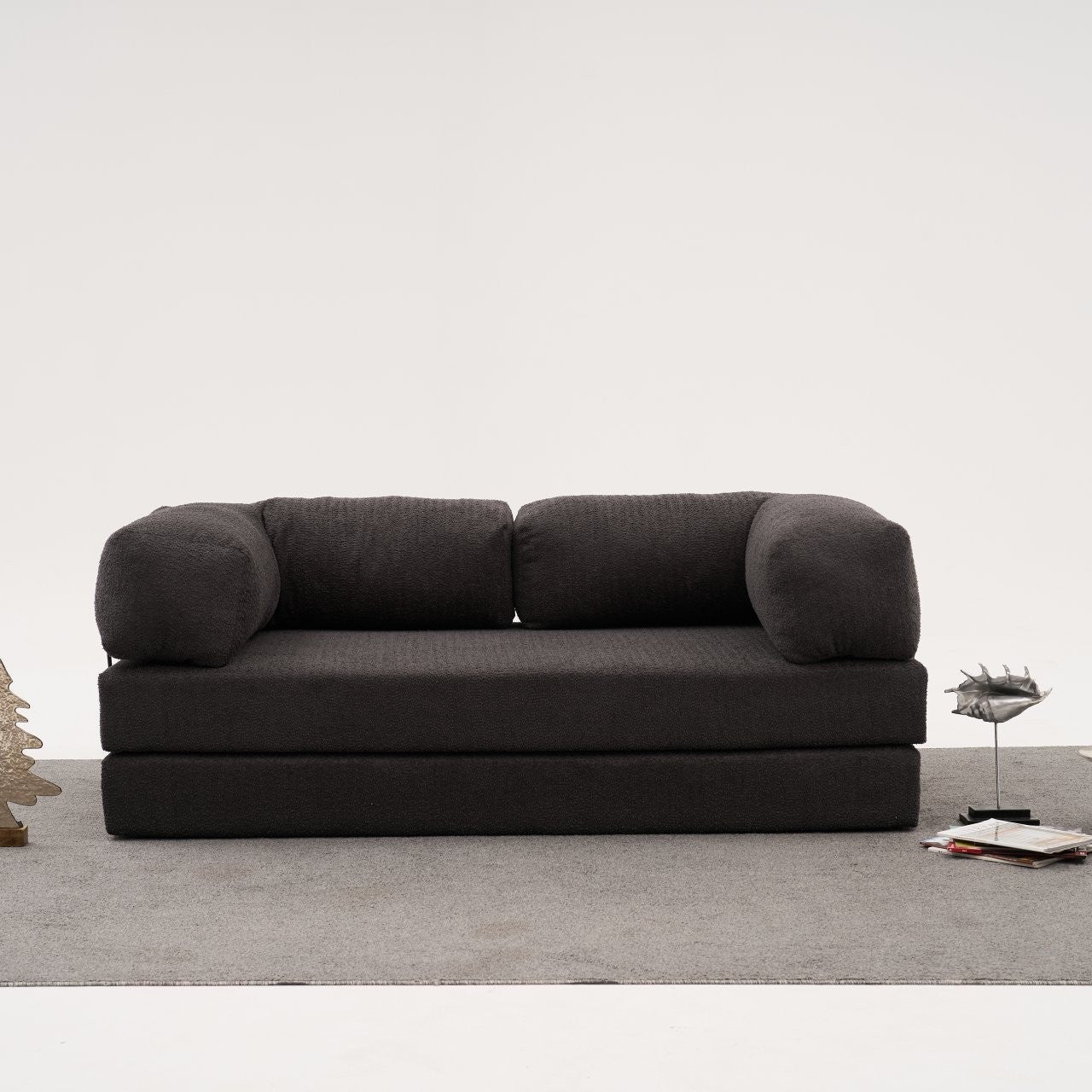 Anthracite 3 Seater Sofa bed | Comfortable Modern Couch and sofa