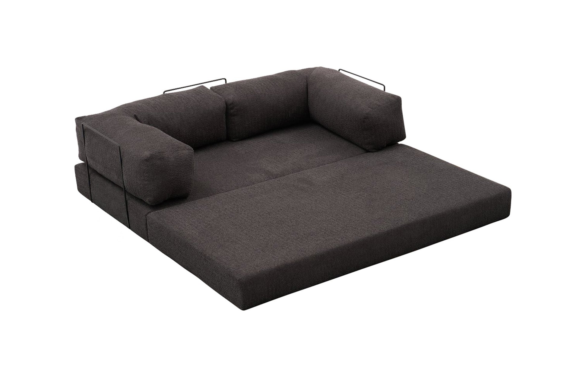 Anthracite 3 Seater Sofa bed | Comfortable Modern Couch and sofa