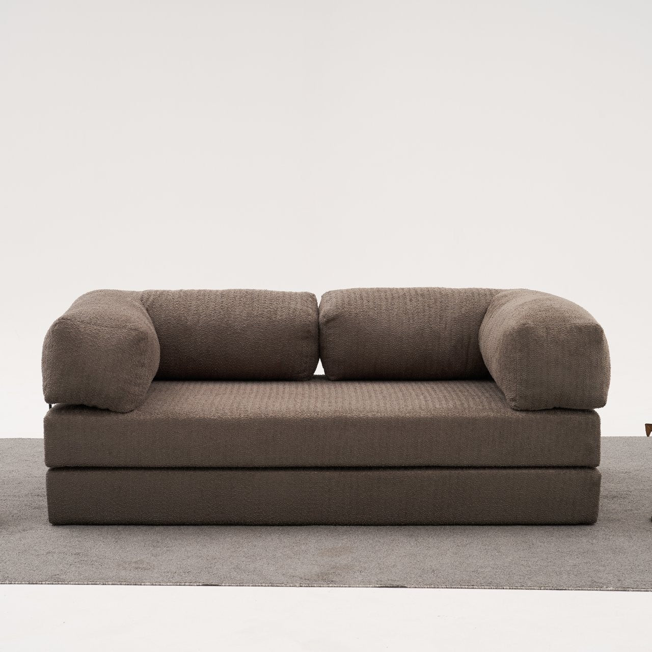 Grey 3 Seater Sofa bed | Comfortable 2 persons sofa bed