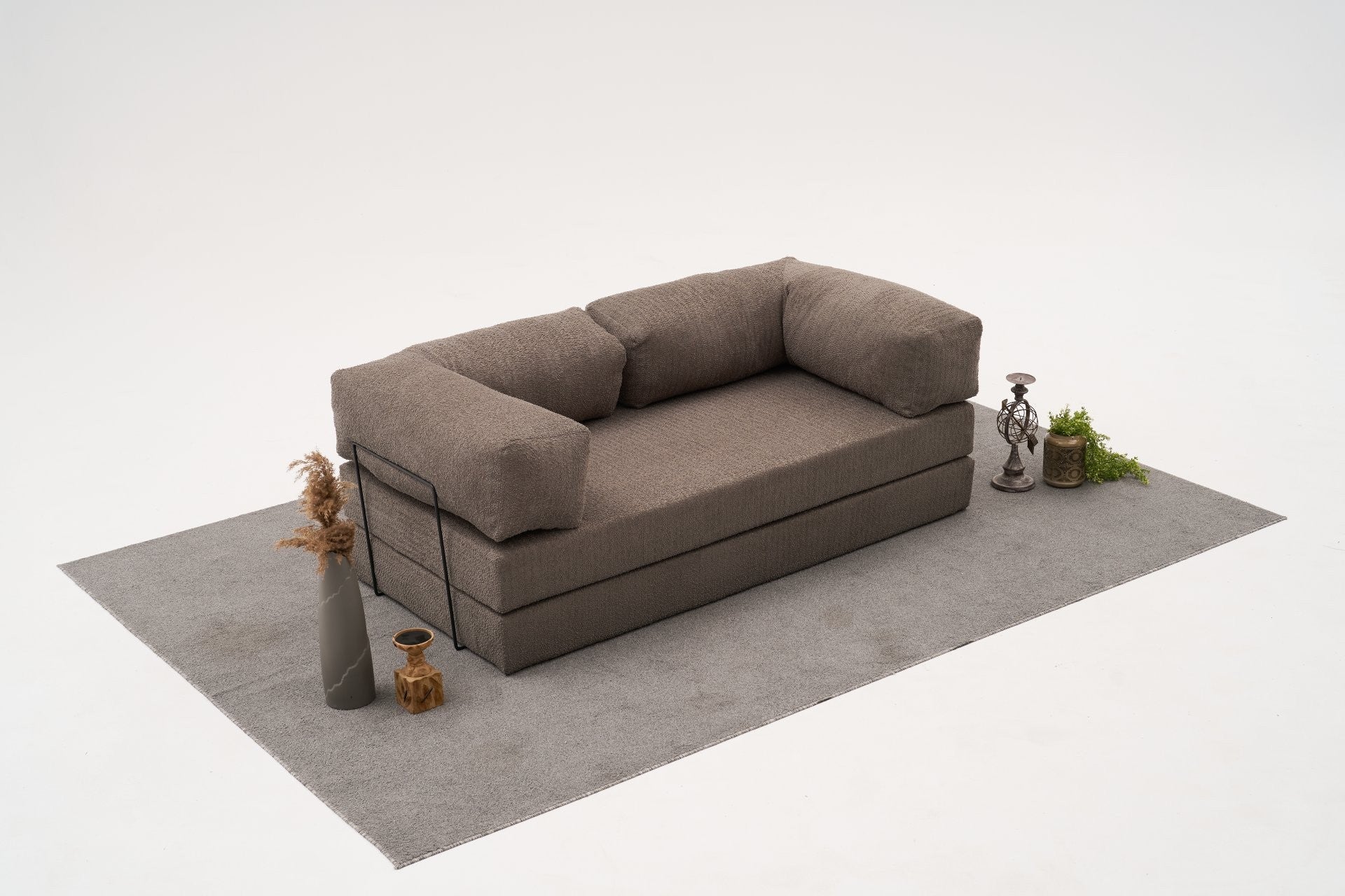 Grey 3 Seater Sofa bed | Comfortable 2 persons sofa bed