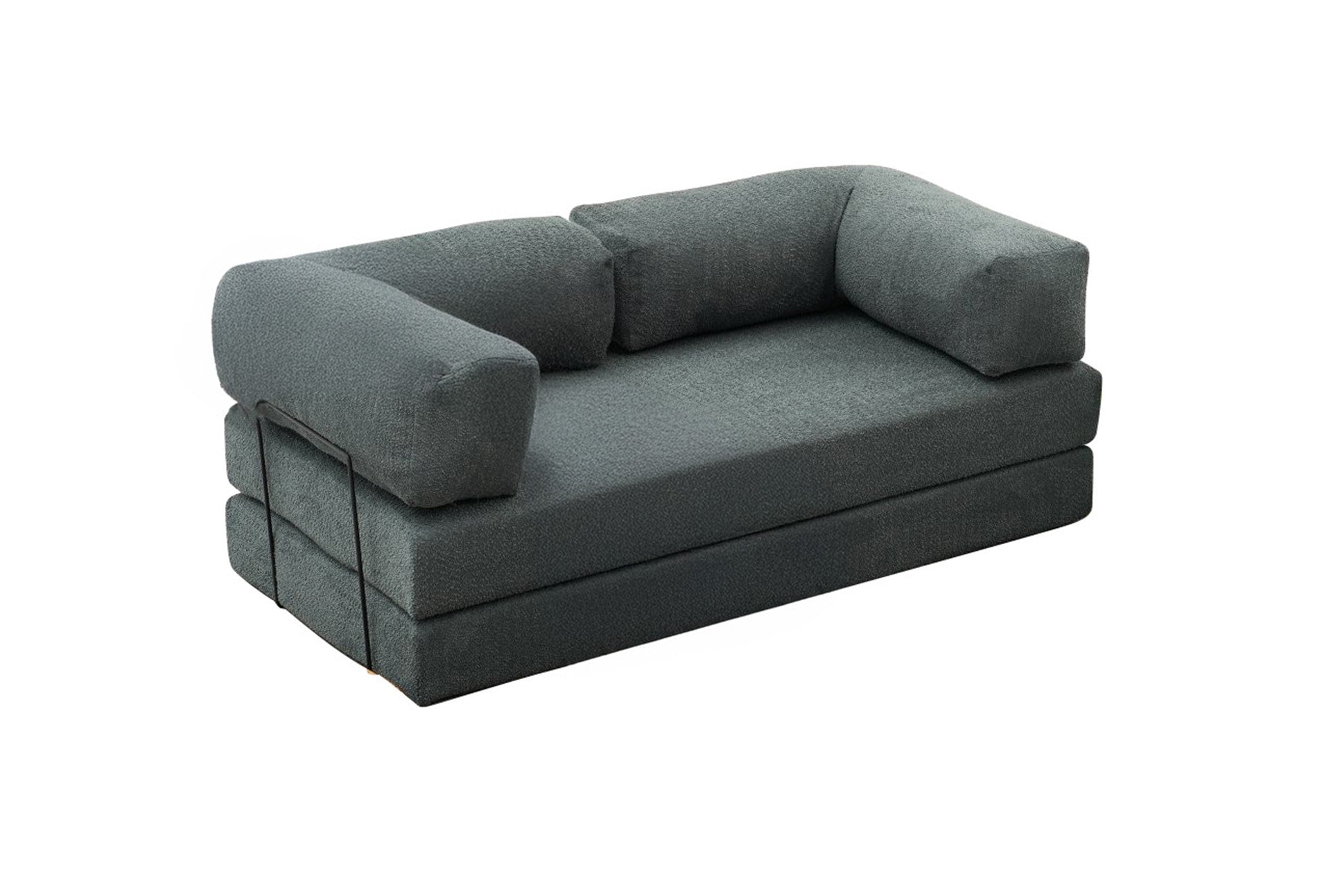Green 3 Seater Sofa bed | Original Modern 2 oersons sofa bed