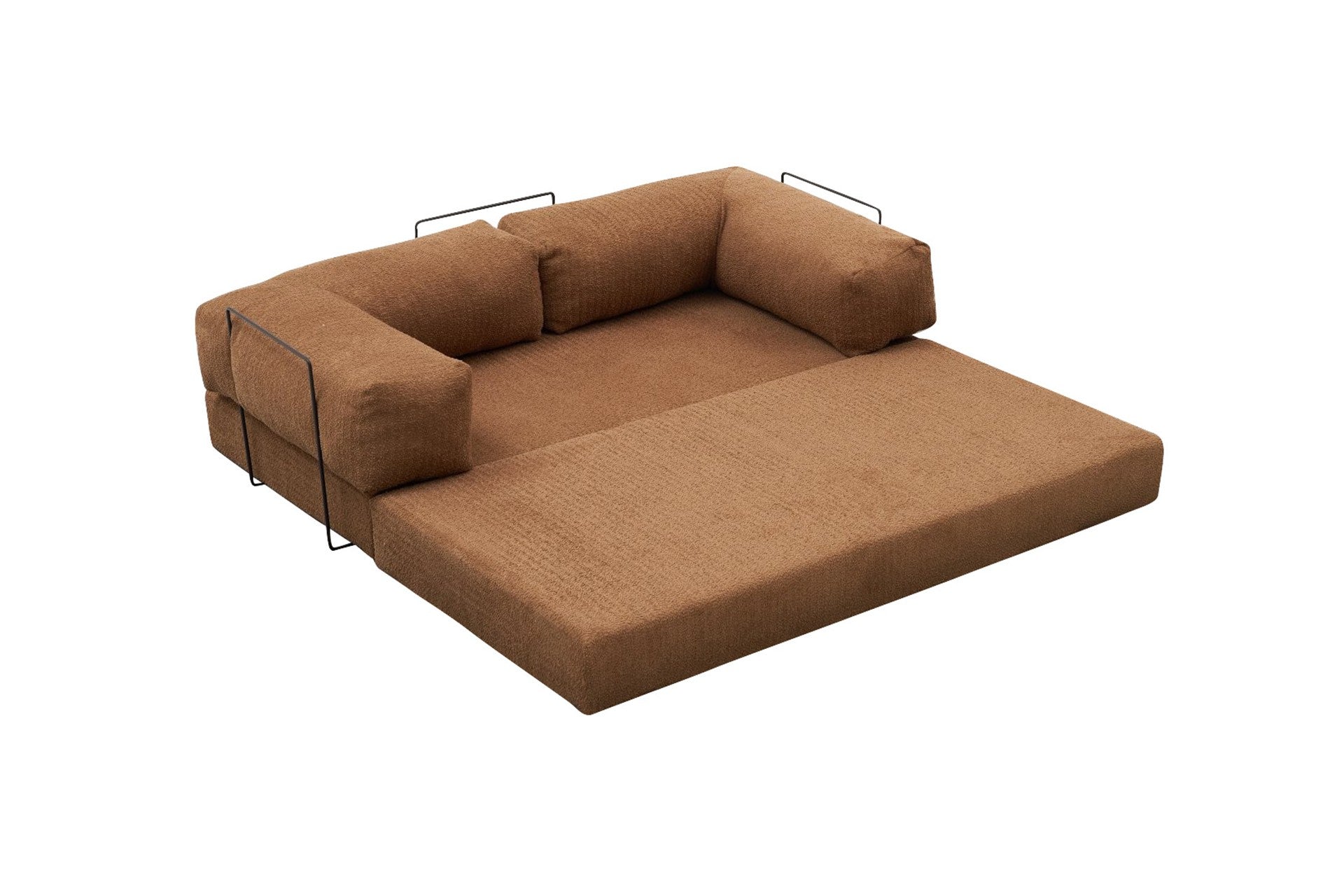Brown 3 Seater Sofa bed| Comfortable original 2 persons sofa bed