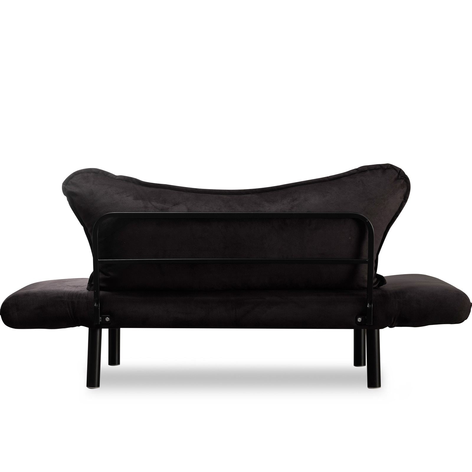 Chatto Black Two-Seater Sofa Bed