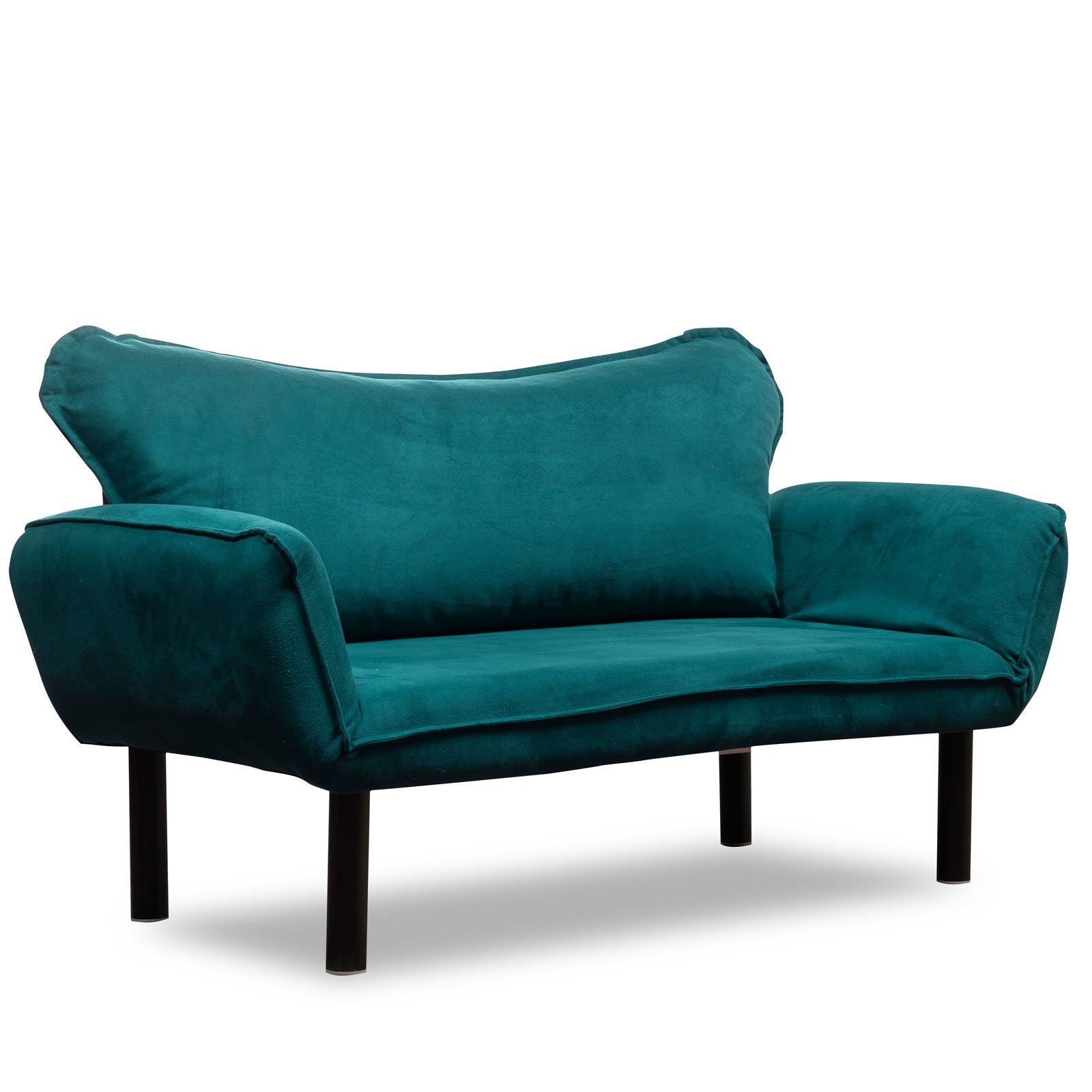 Chatto Petrol blue Two-Seater Sofa Bed