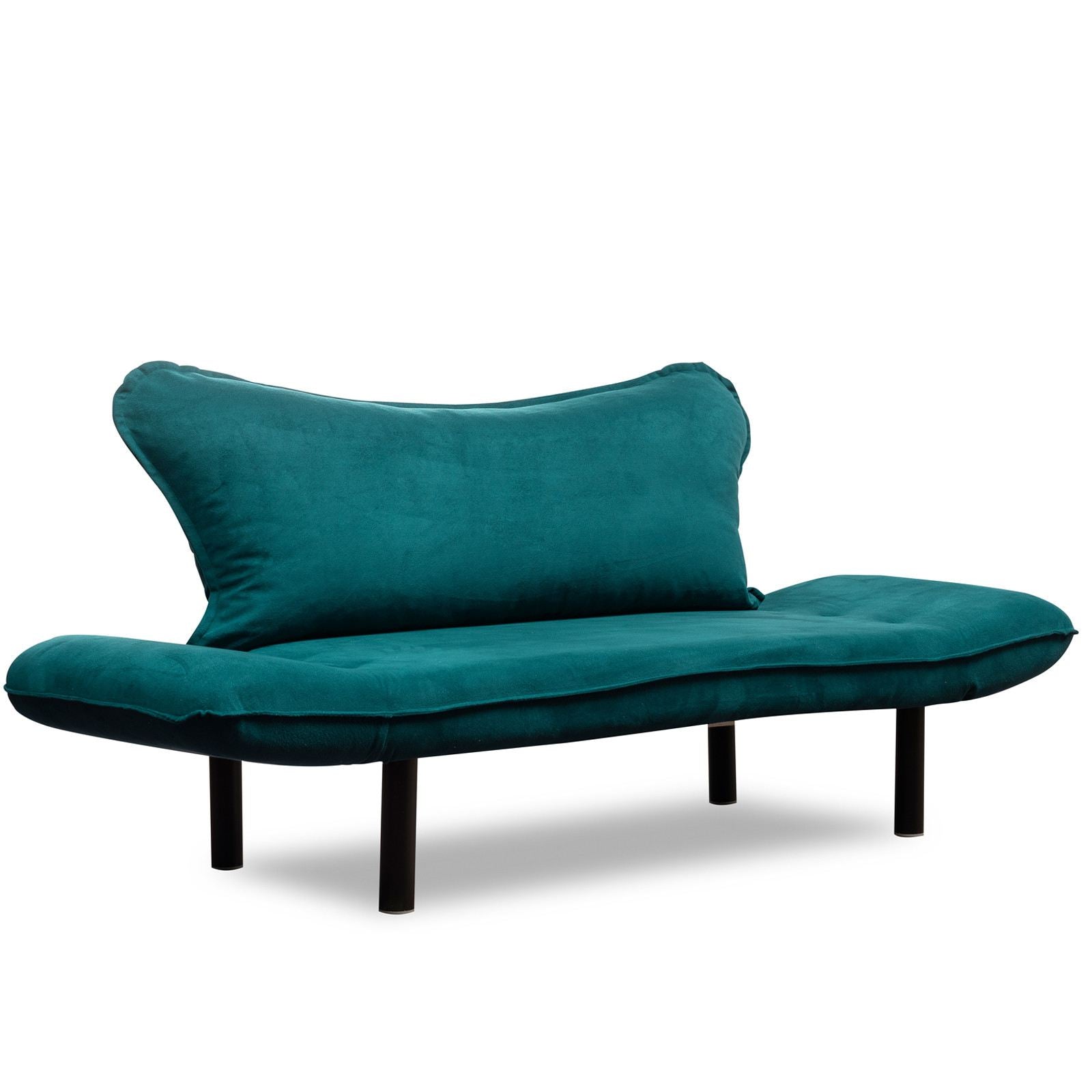 Chatto Petrol blue Two-Seater Sofa Bed