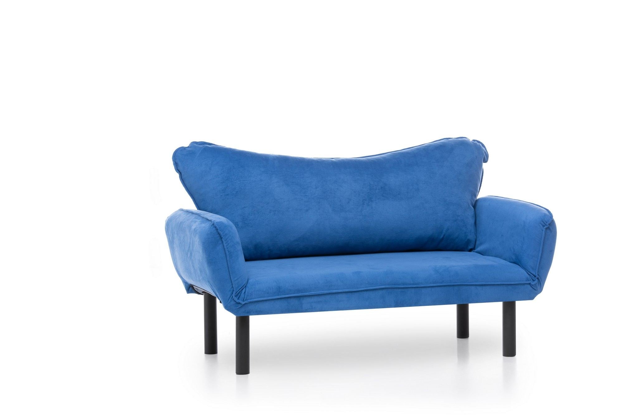 Chatto Blue Two-Seater Sofa Bed