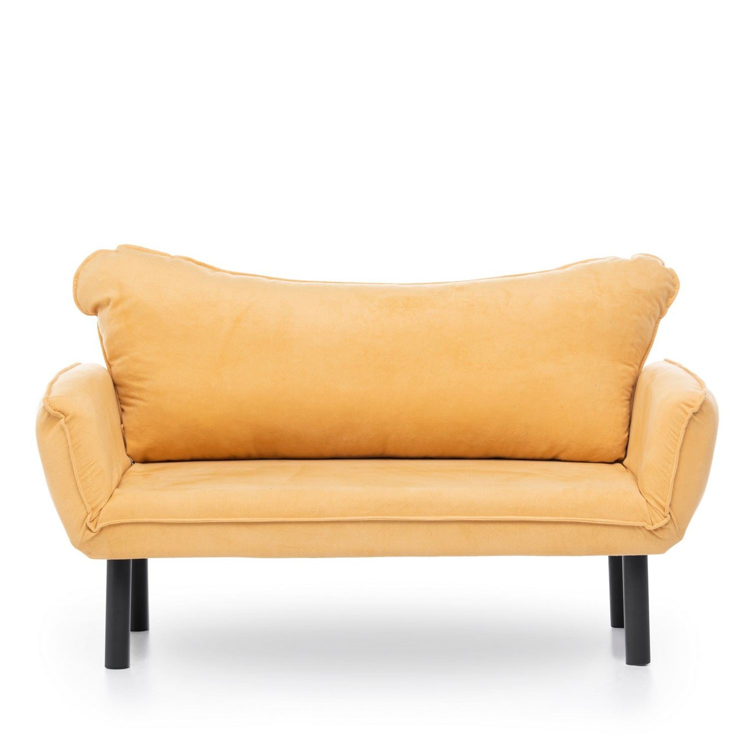 Chatto Mustard Two-Seater Sofa Bed