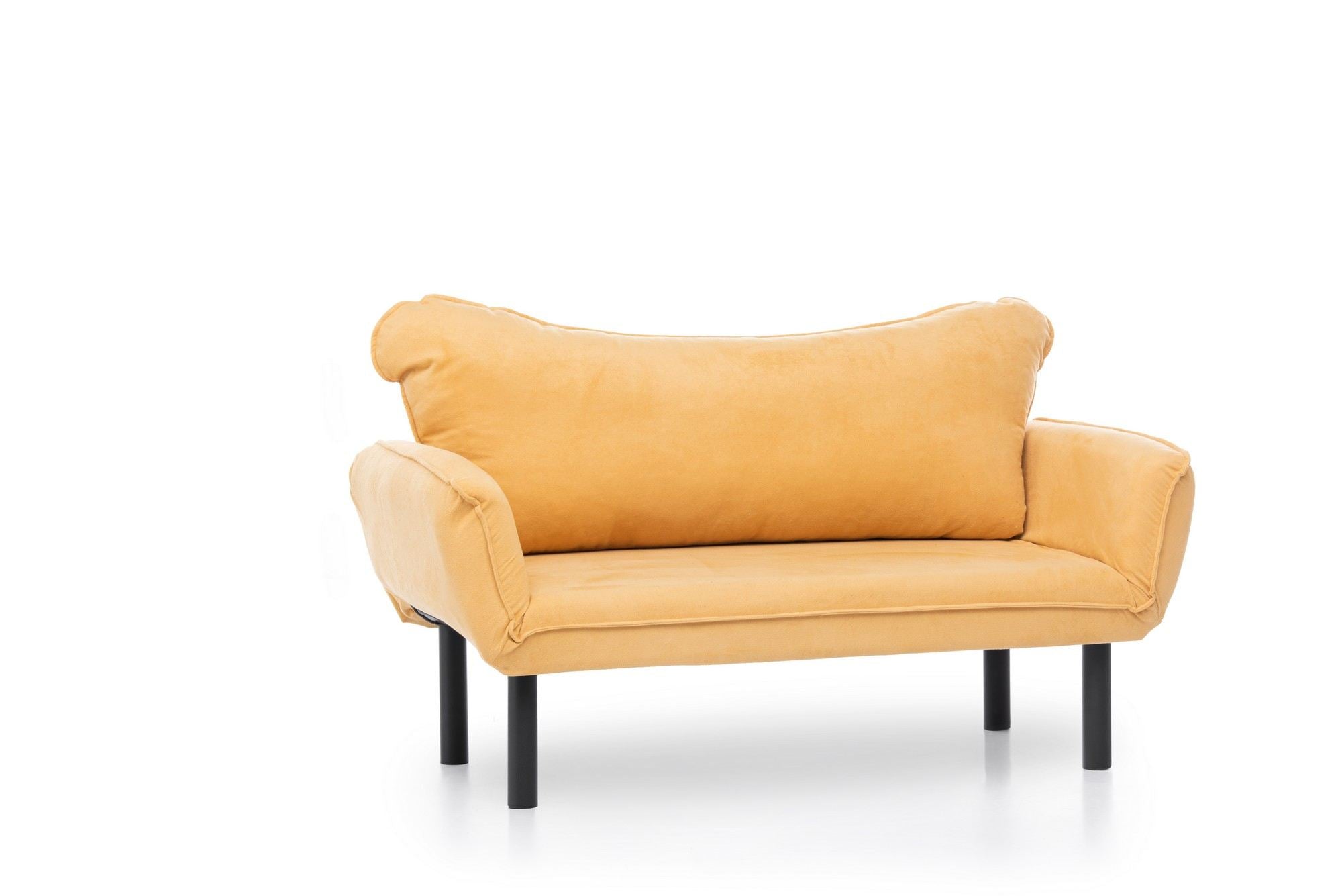 Chatto Mustard Two-Seater Sofa Bed