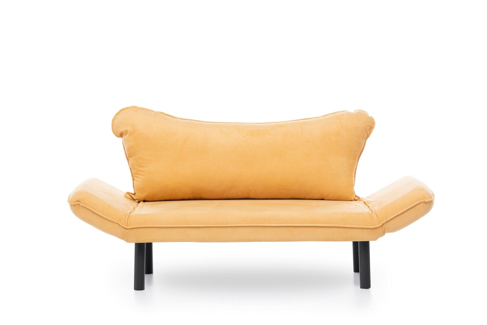Chatto Mustard Two-Seater Sofa Bed