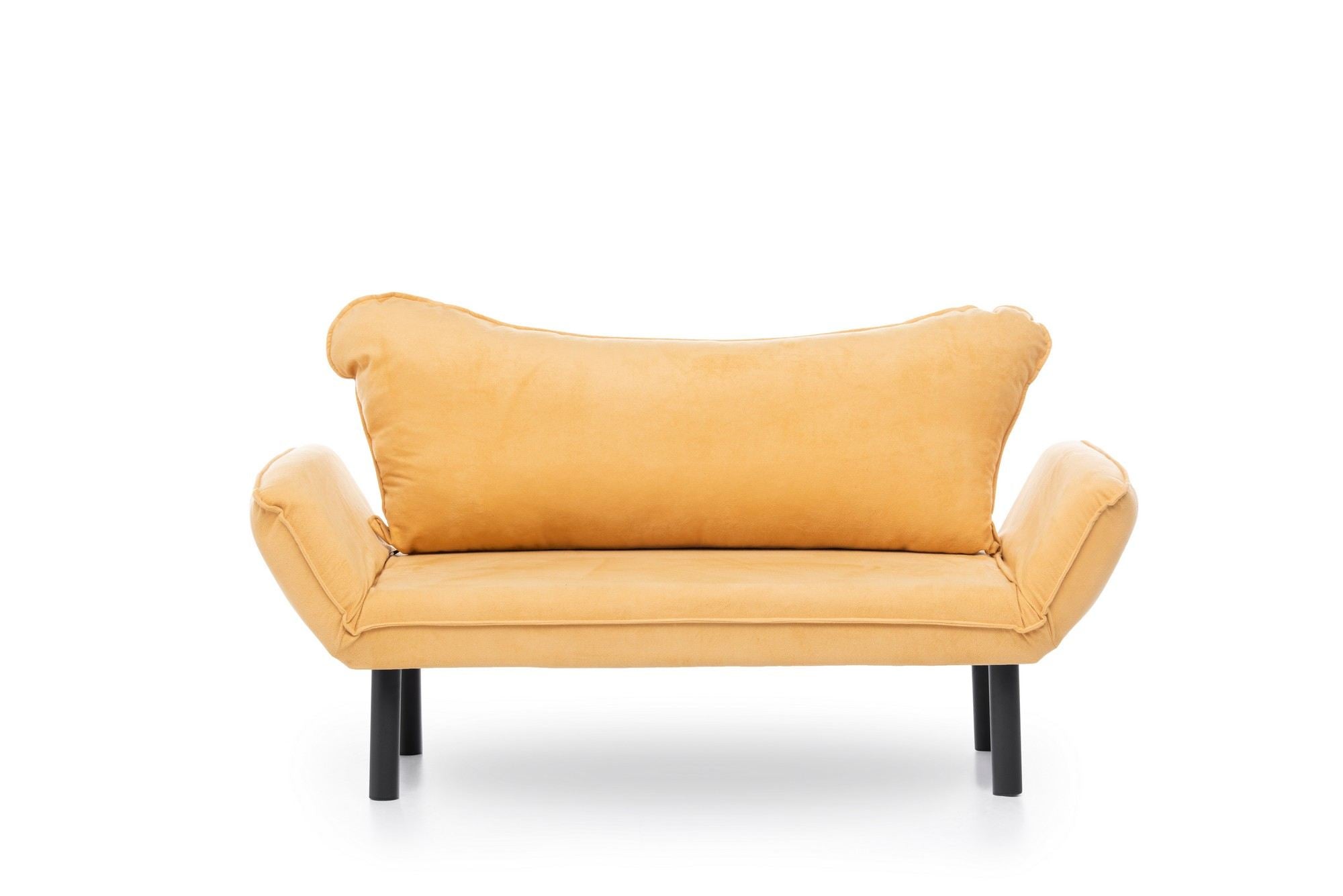 Chatto Mustard Two-Seater Sofa Bed