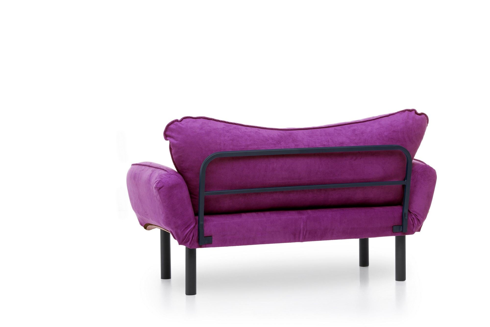 Chatto Purple Two-Seater Sofa Bed