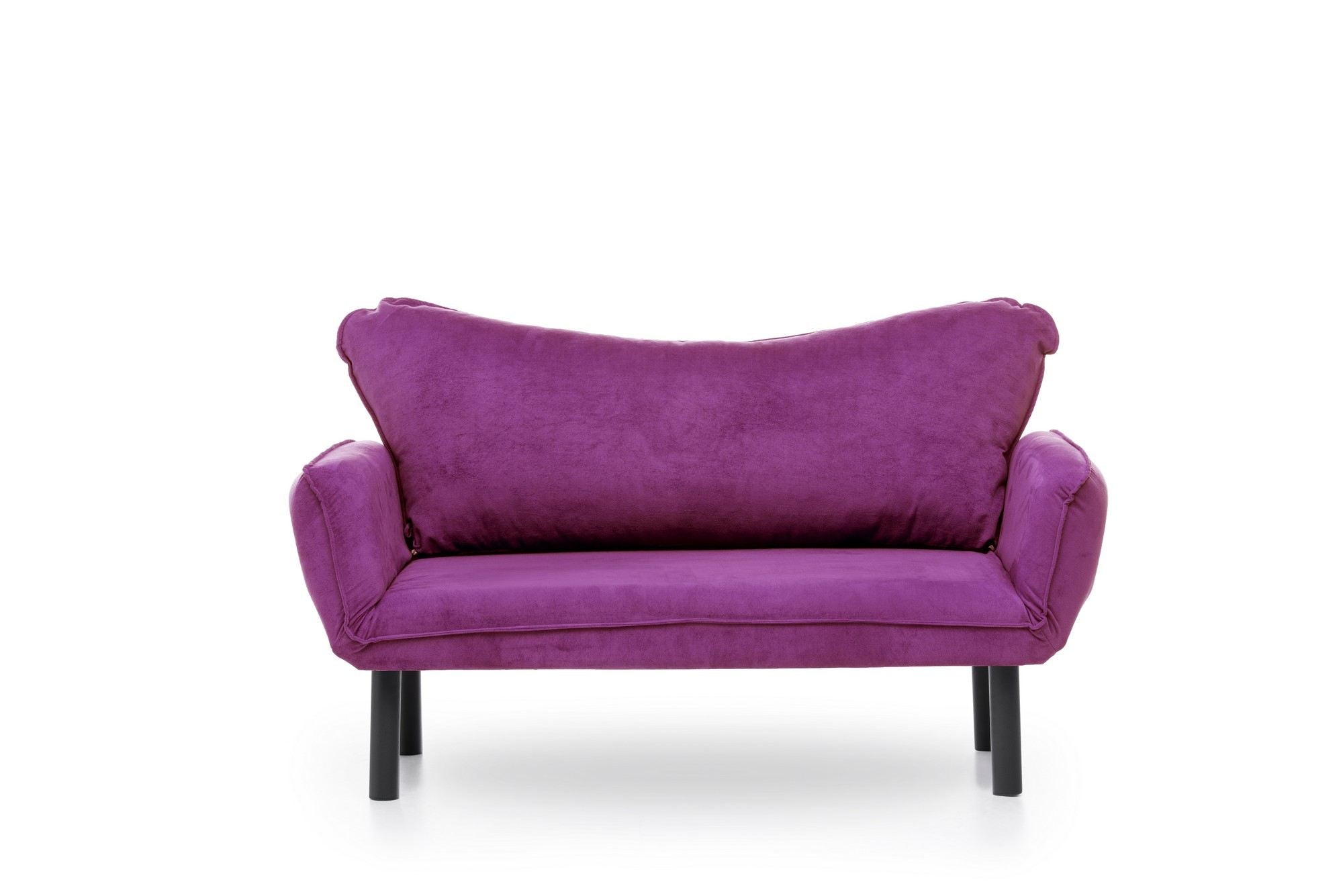 Chatto Purple Two-Seater Sofa Bed