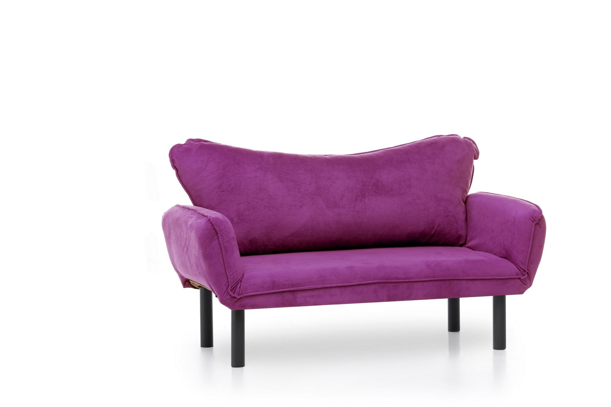 Chatto Purple Two-Seater Sofa Bed