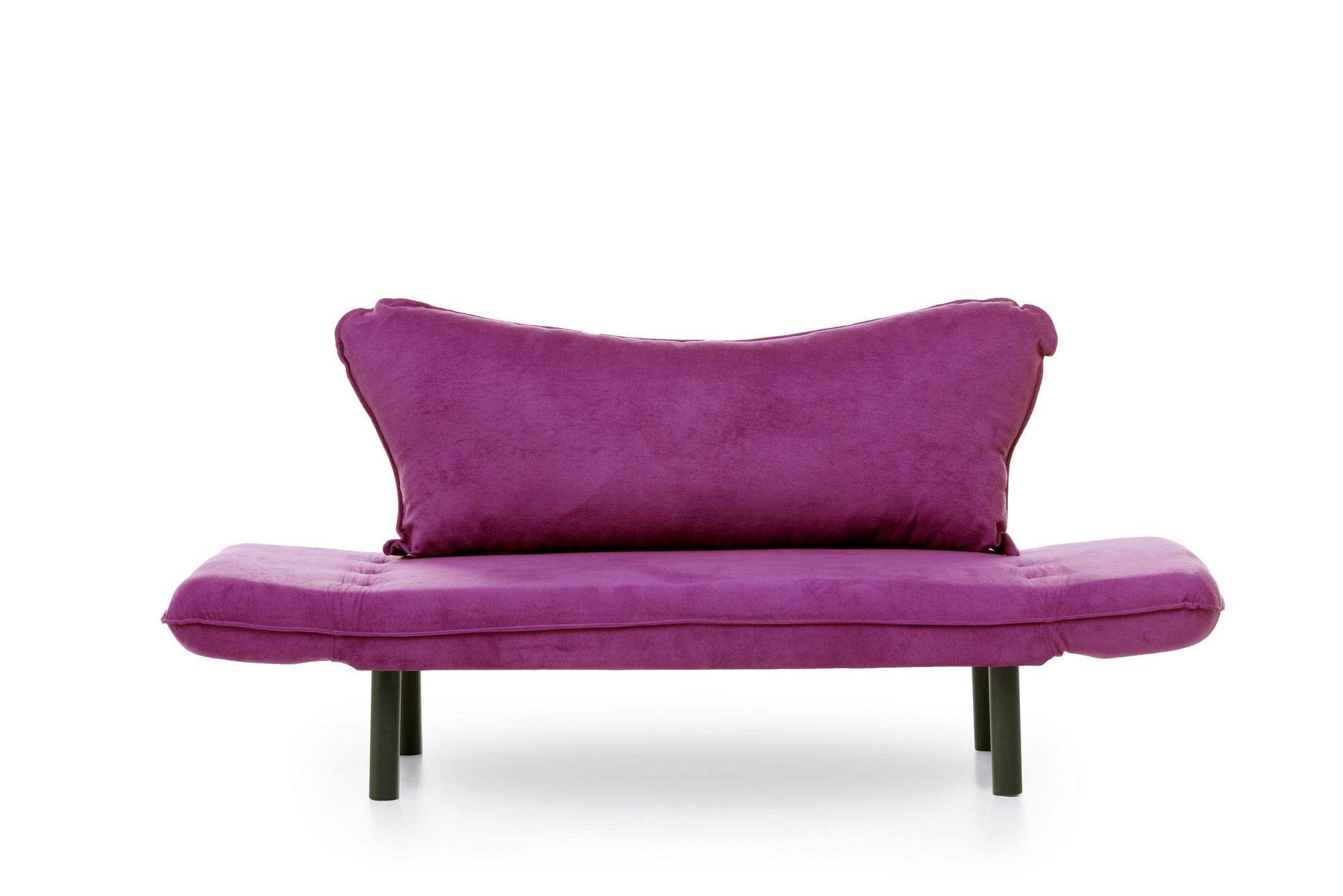 Chatto Purple Two-Seater Sofa Bed