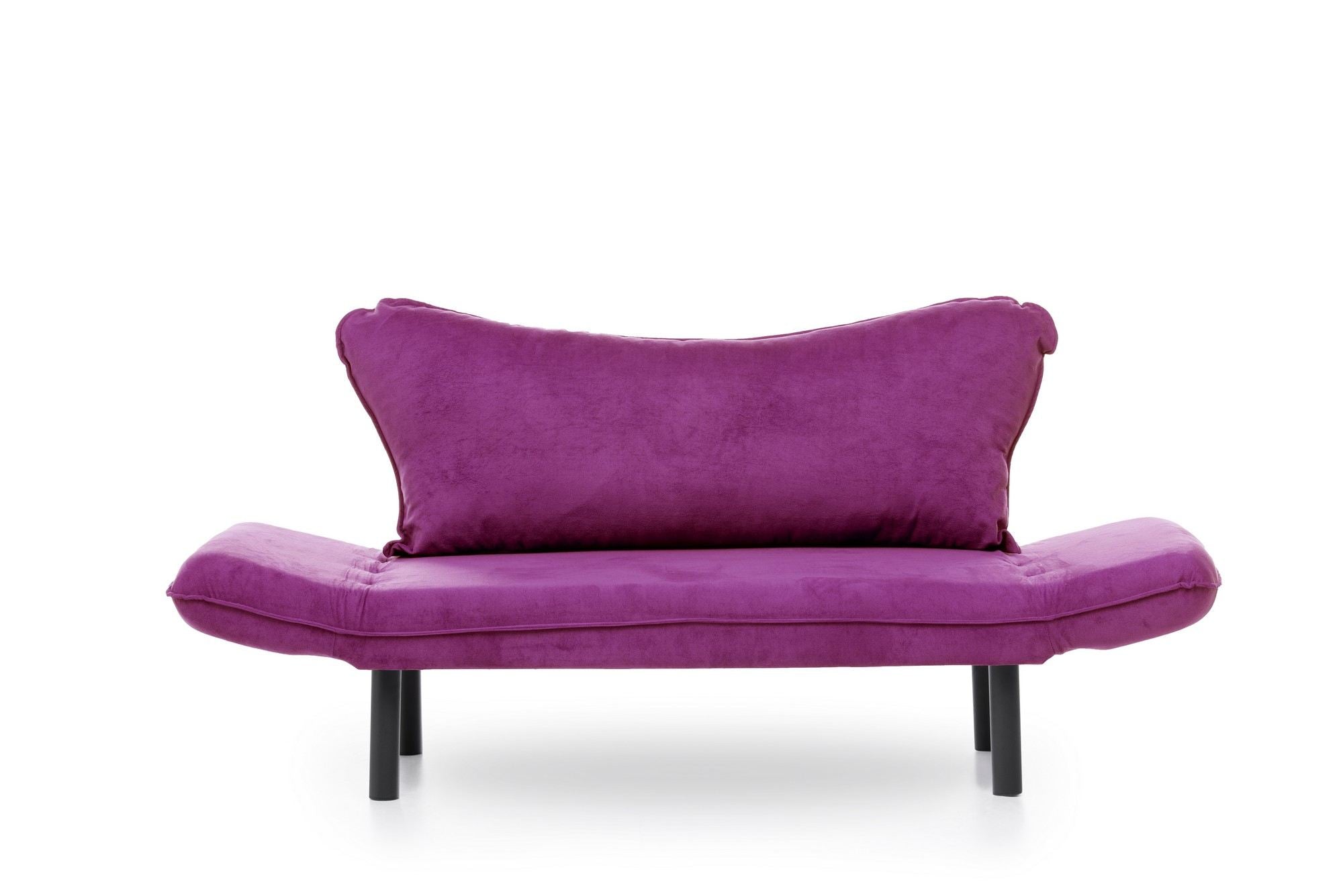Chatto Purple Two-Seater Sofa Bed