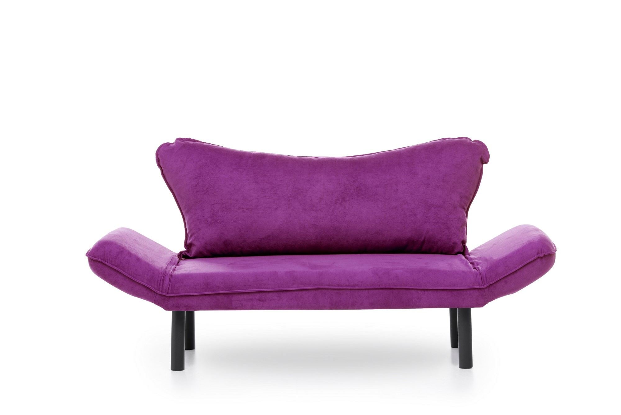 Chatto Purple Two-Seater Sofa Bed